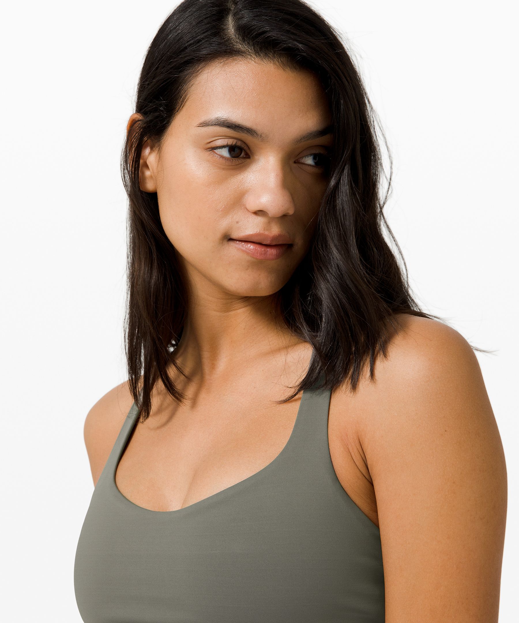 Lululemon Sports Bh Dame Grå Olivengrønne | 05279-RQKC