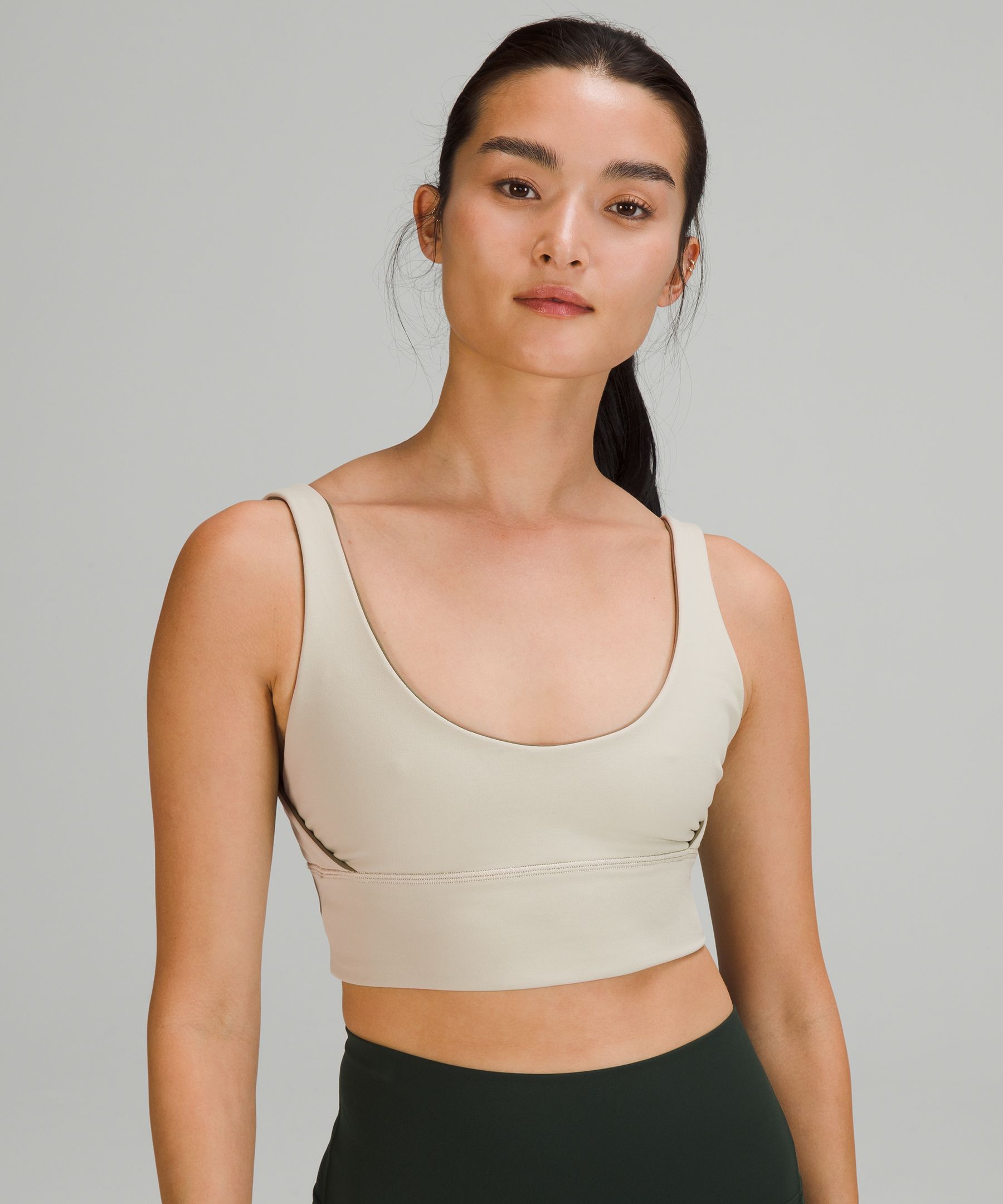 Lululemon Sports Bh Dame Grønn | 35798-DTFG