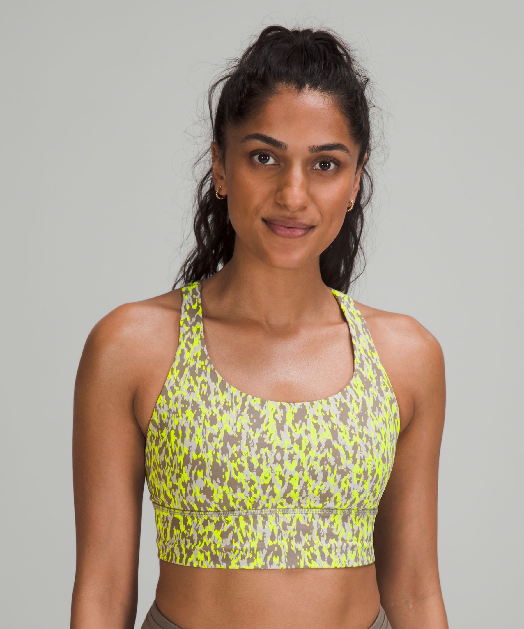 Lululemon Sports Bh Dame Gul | 40567-XEVF