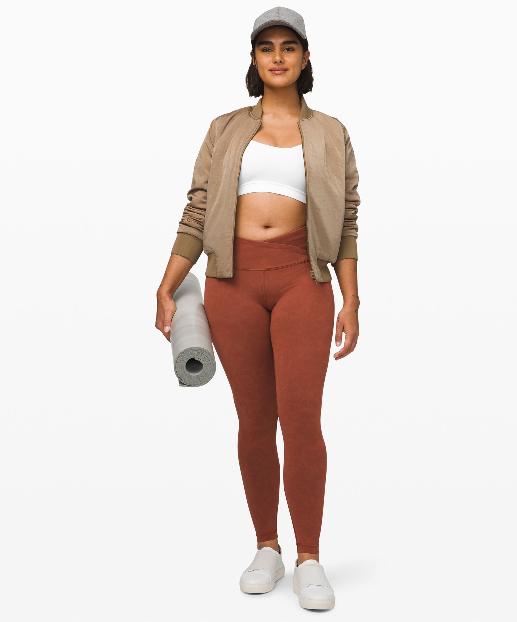 Lululemon Sports Bh Dame Hvite | 27491-OVWA