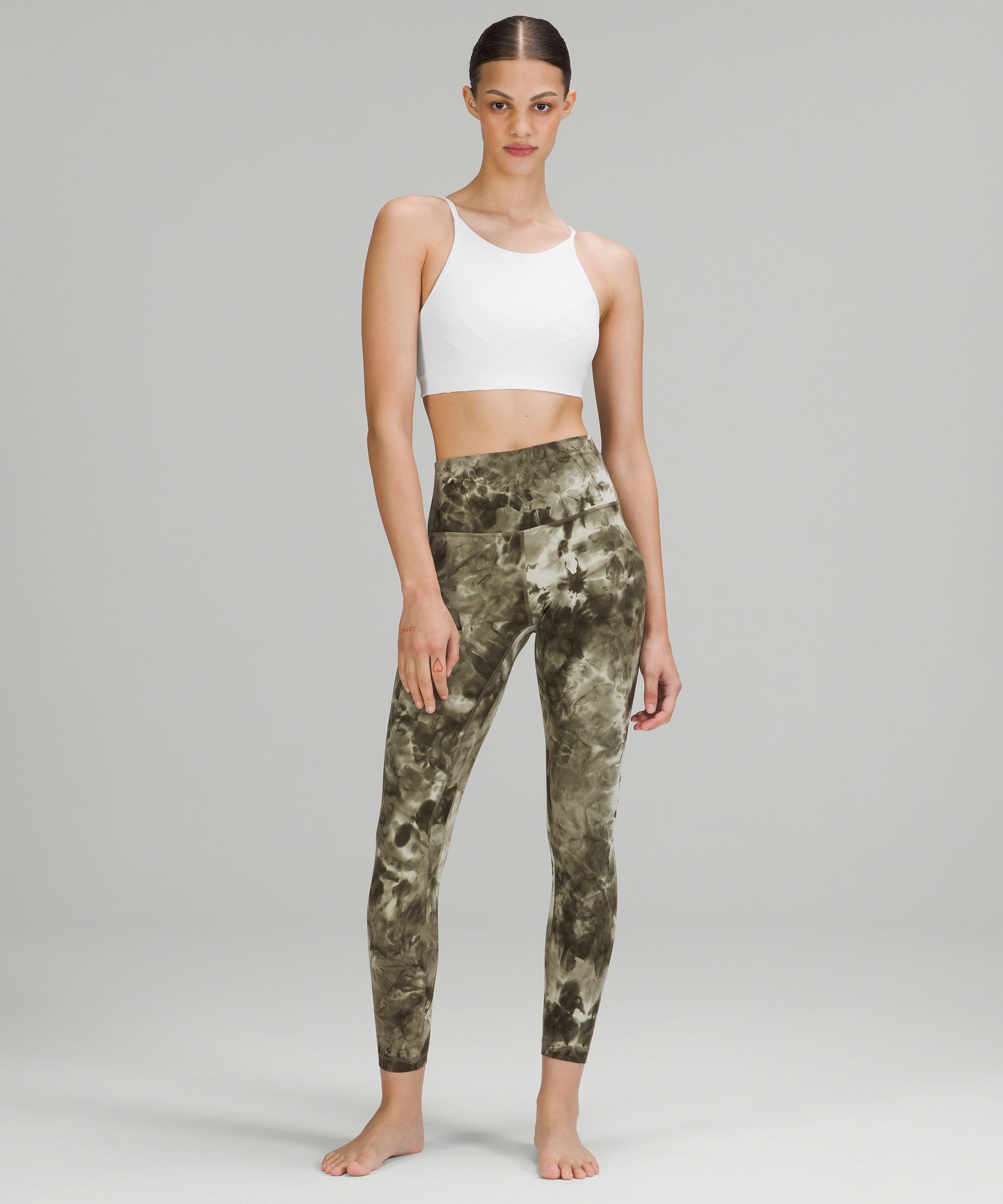 Lululemon Sports Bh Dame Hvite | 37250-WLDQ