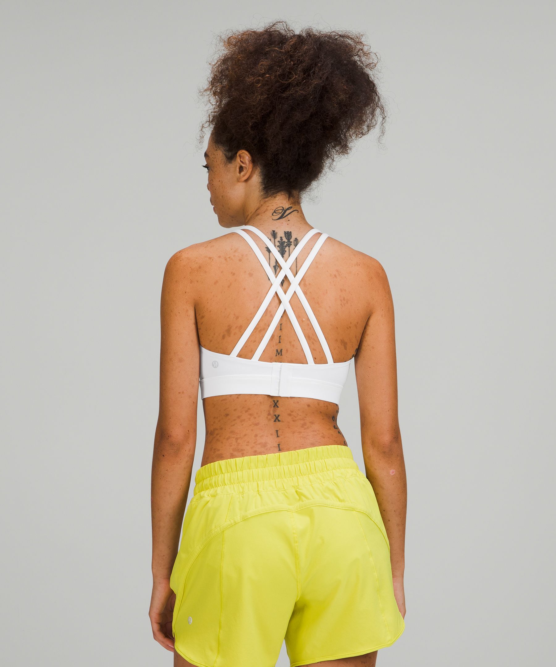 Lululemon Sports Bh Dame Hvite | 40915-LMVJ