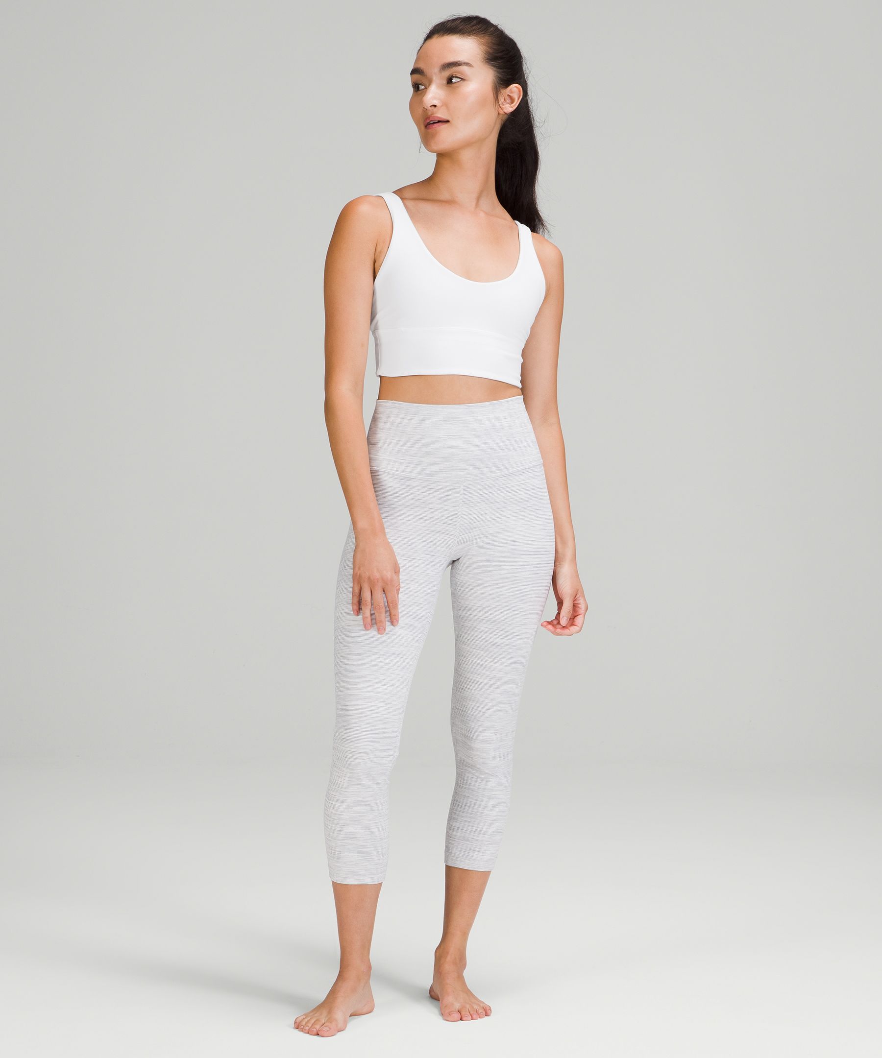 Lululemon Sports Bh Dame Hvite | 43809-YSLV