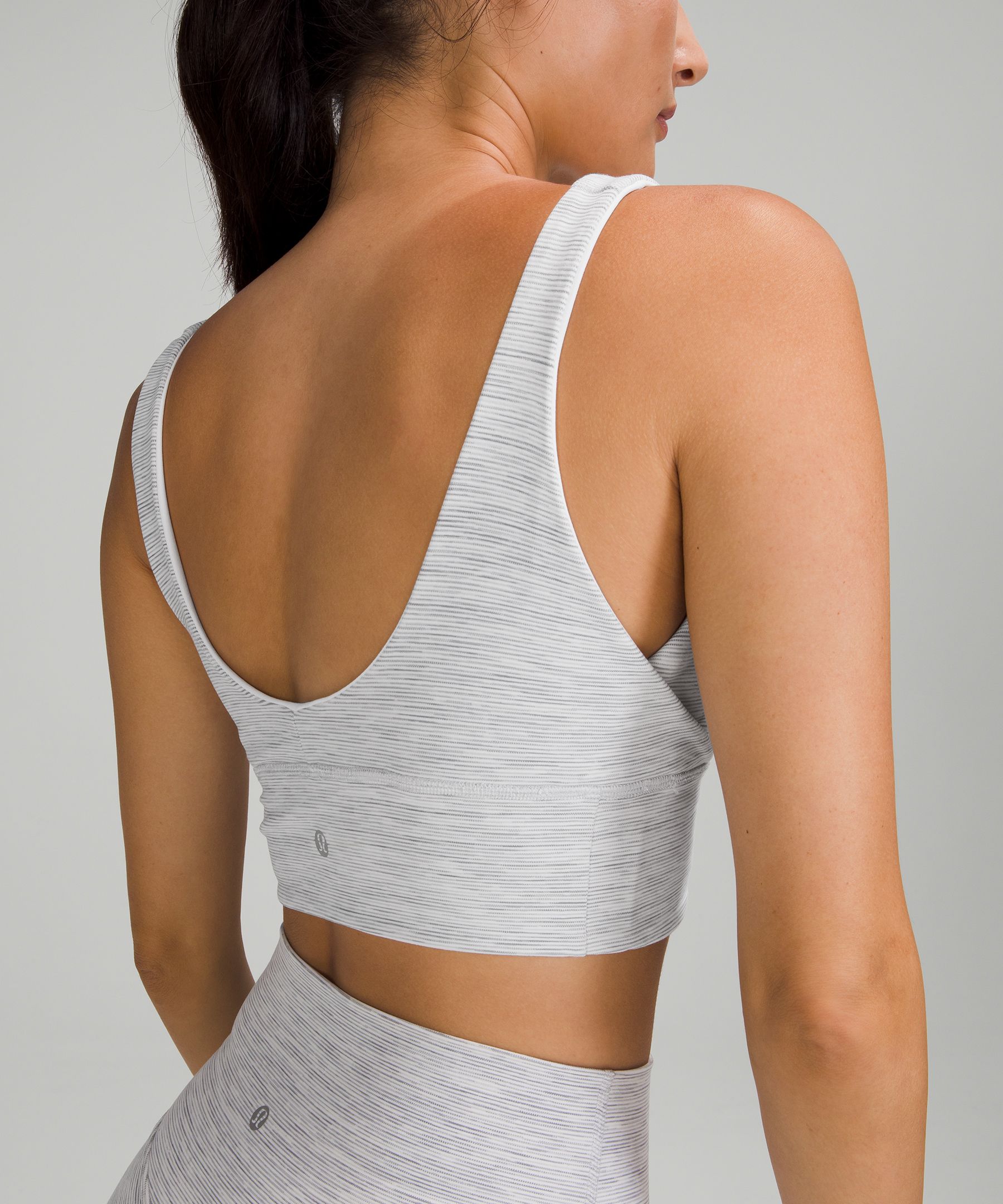 Lululemon Sports Bh Dame Hvite | 43809-YSLV