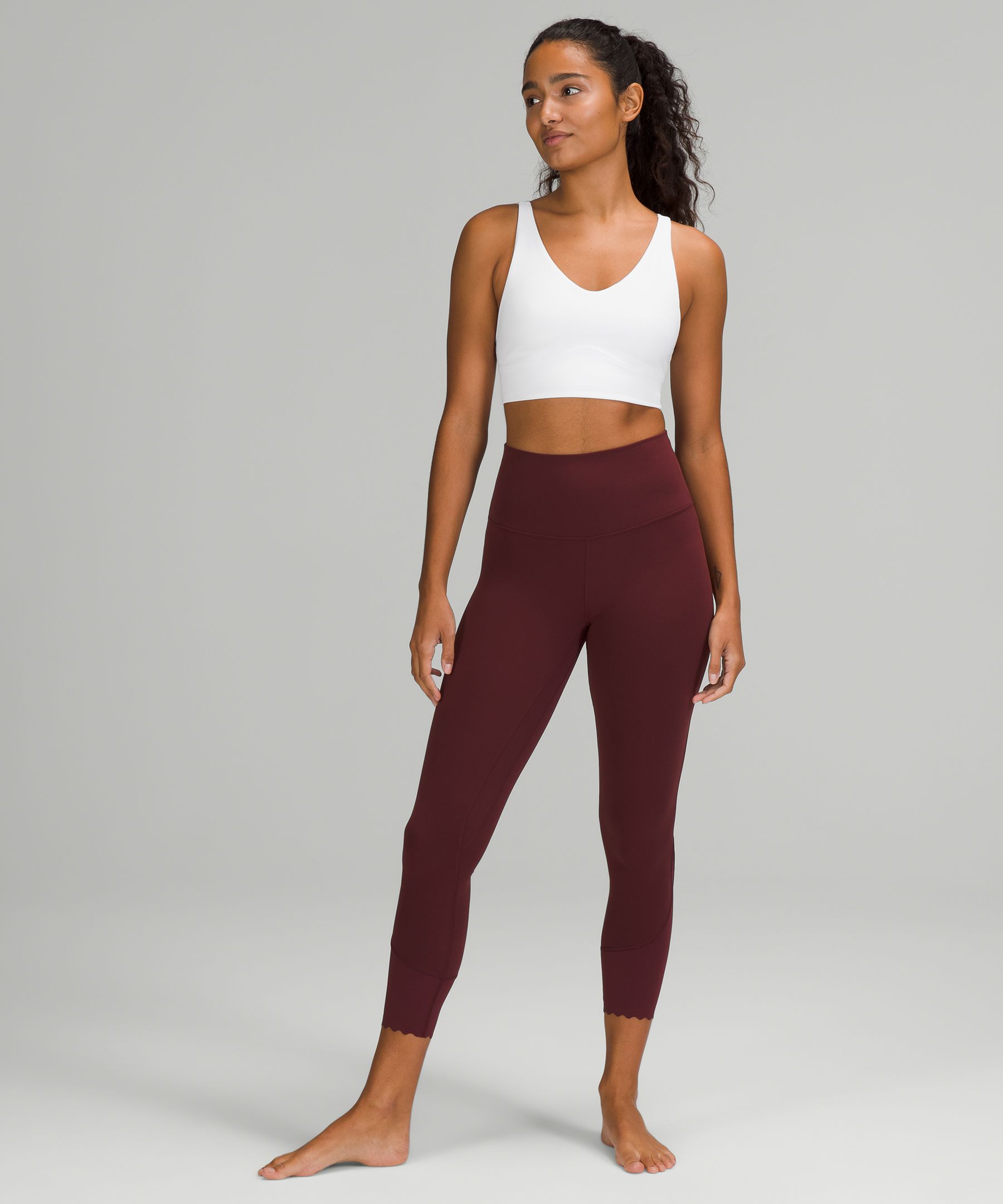 Lululemon Sports Bh Dame Hvite | 47052-EGLM