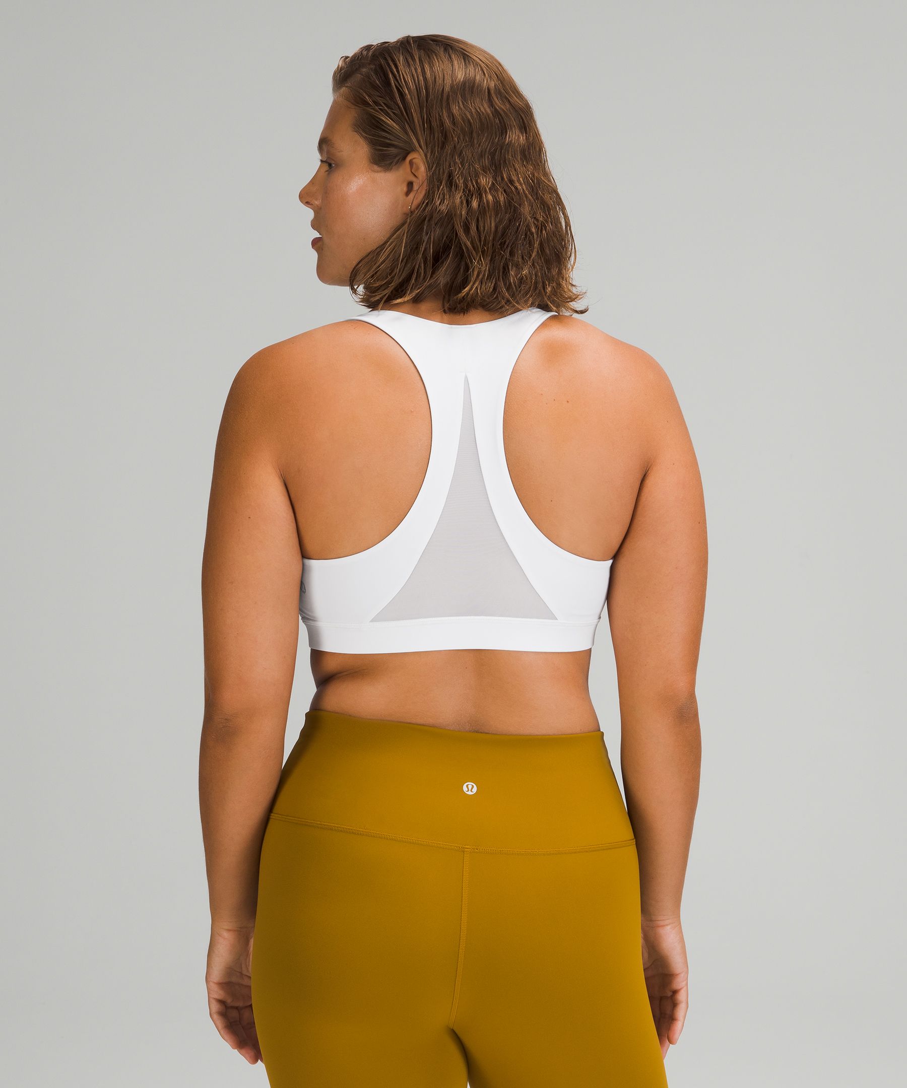 Lululemon Sports Bh Dame Hvite | 56247-DLJE