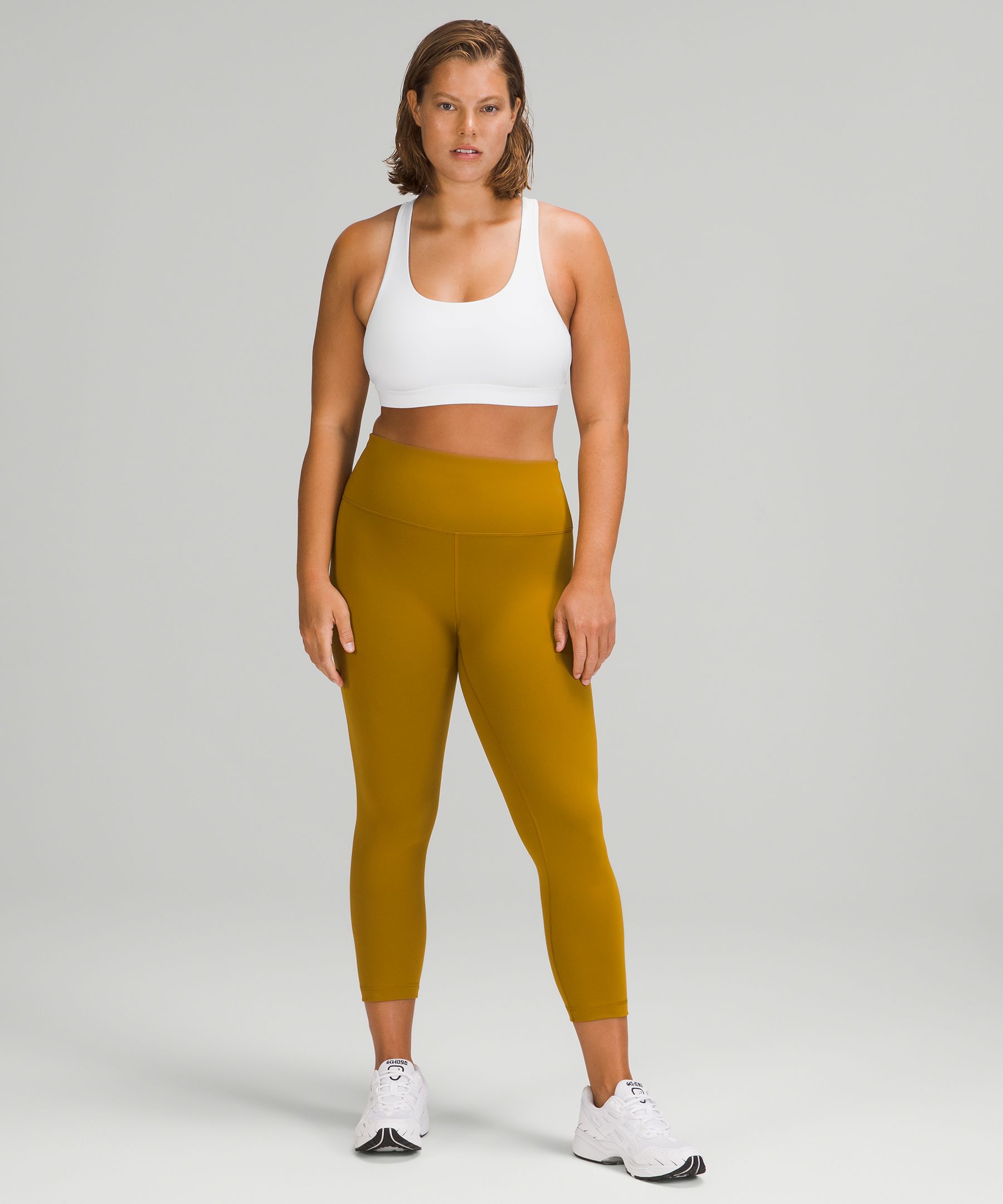 Lululemon Sports Bh Dame Hvite | 56247-DLJE