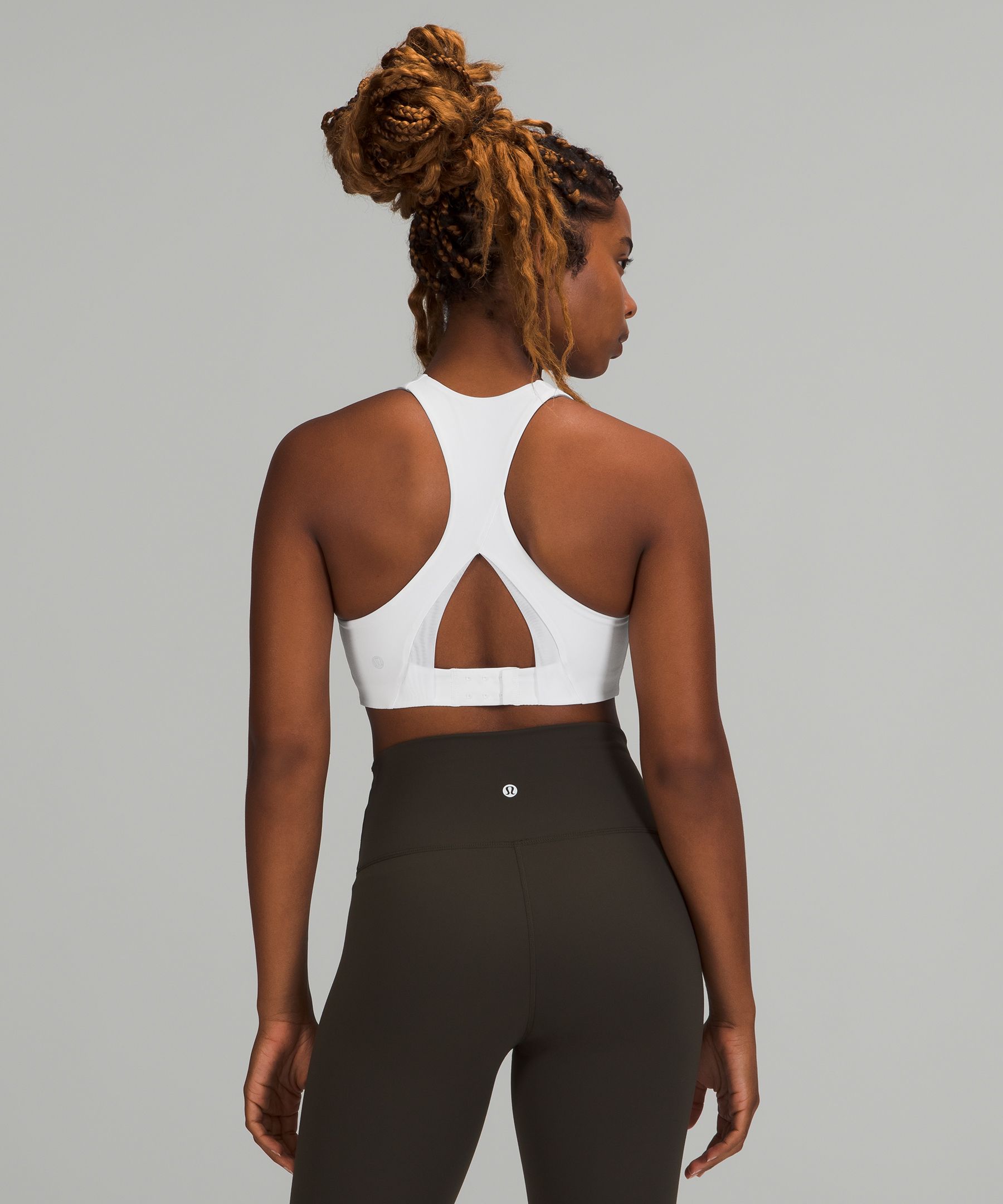 Lululemon Sports Bh Dame Hvite | 96273-SQPL