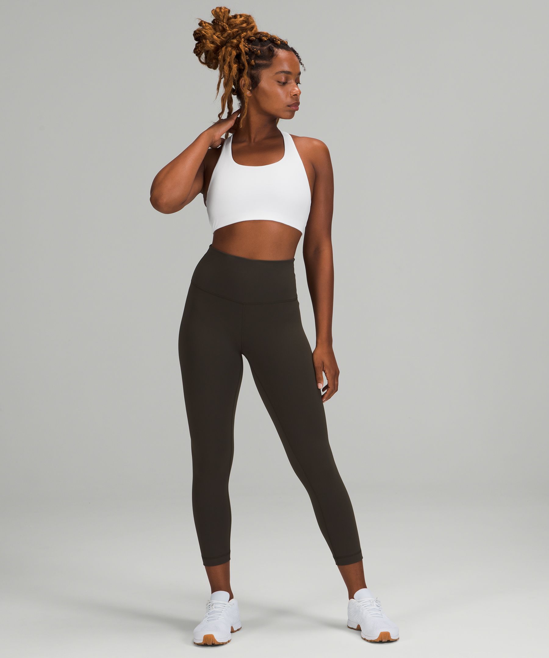 Lululemon Sports Bh Dame Hvite | 96273-SQPL