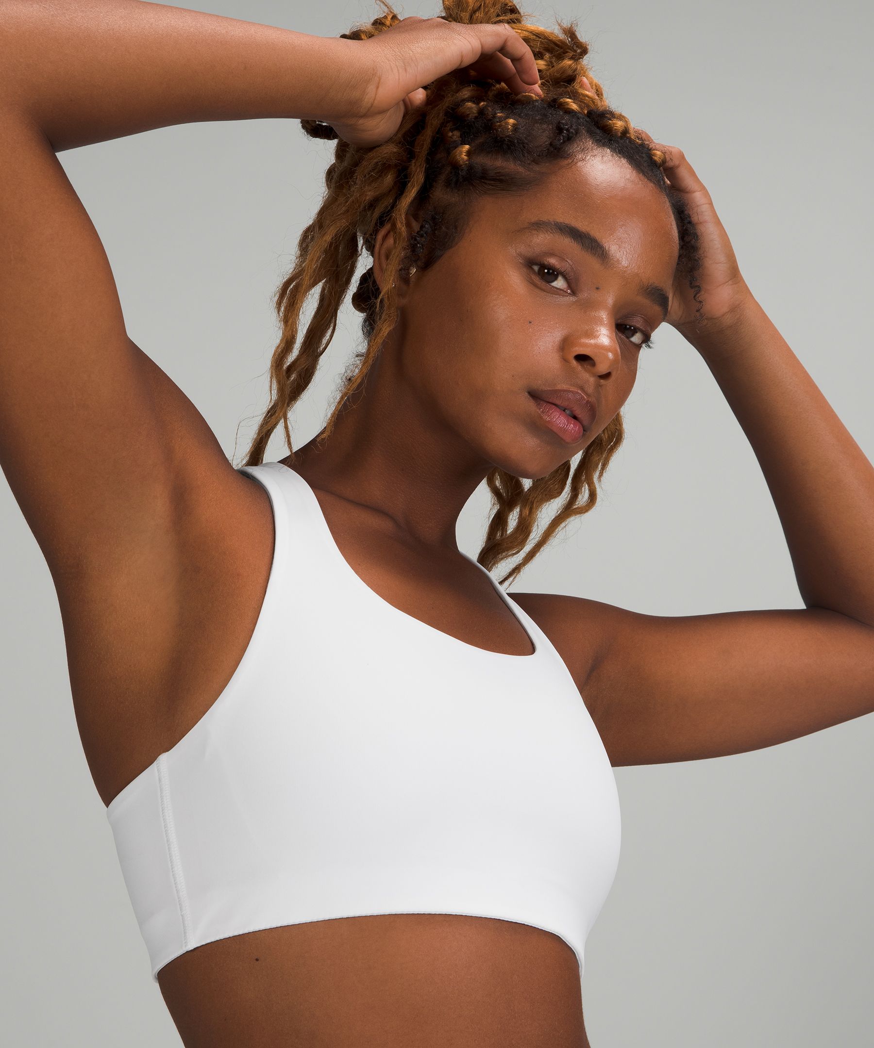 Lululemon Sports Bh Dame Hvite | 96273-SQPL