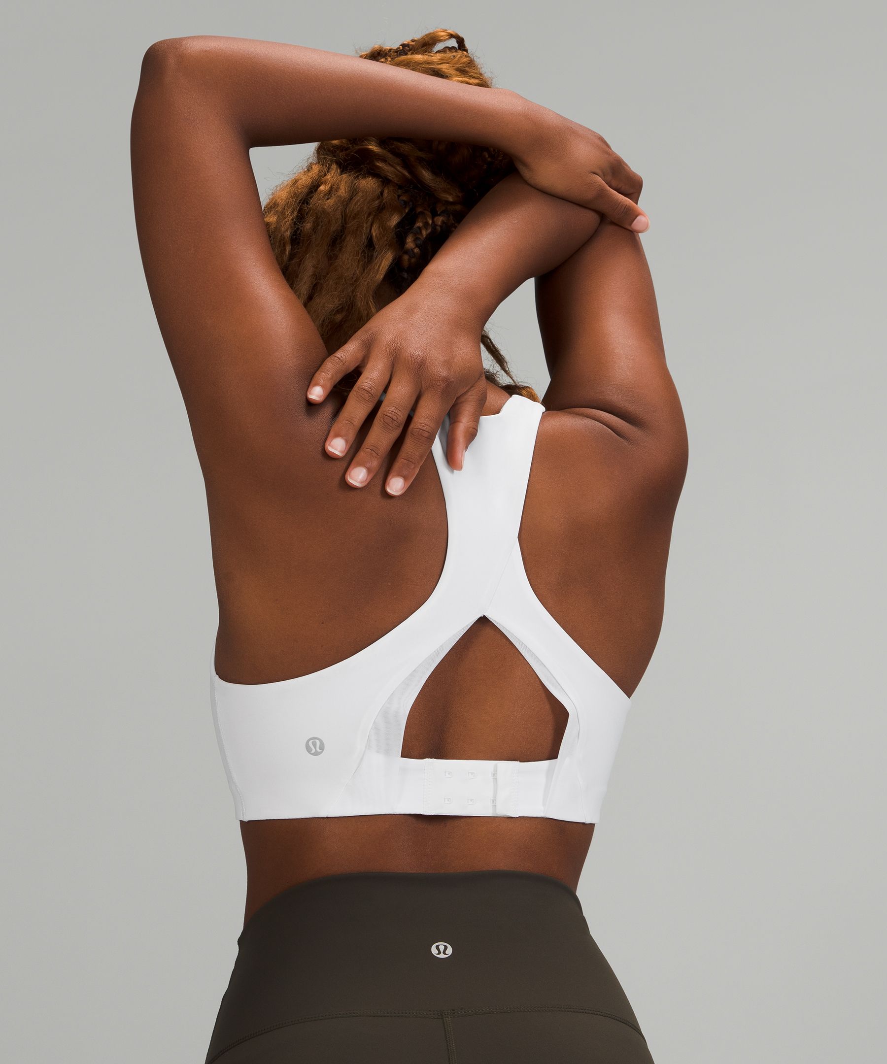 Lululemon Sports Bh Dame Hvite | 96273-SQPL