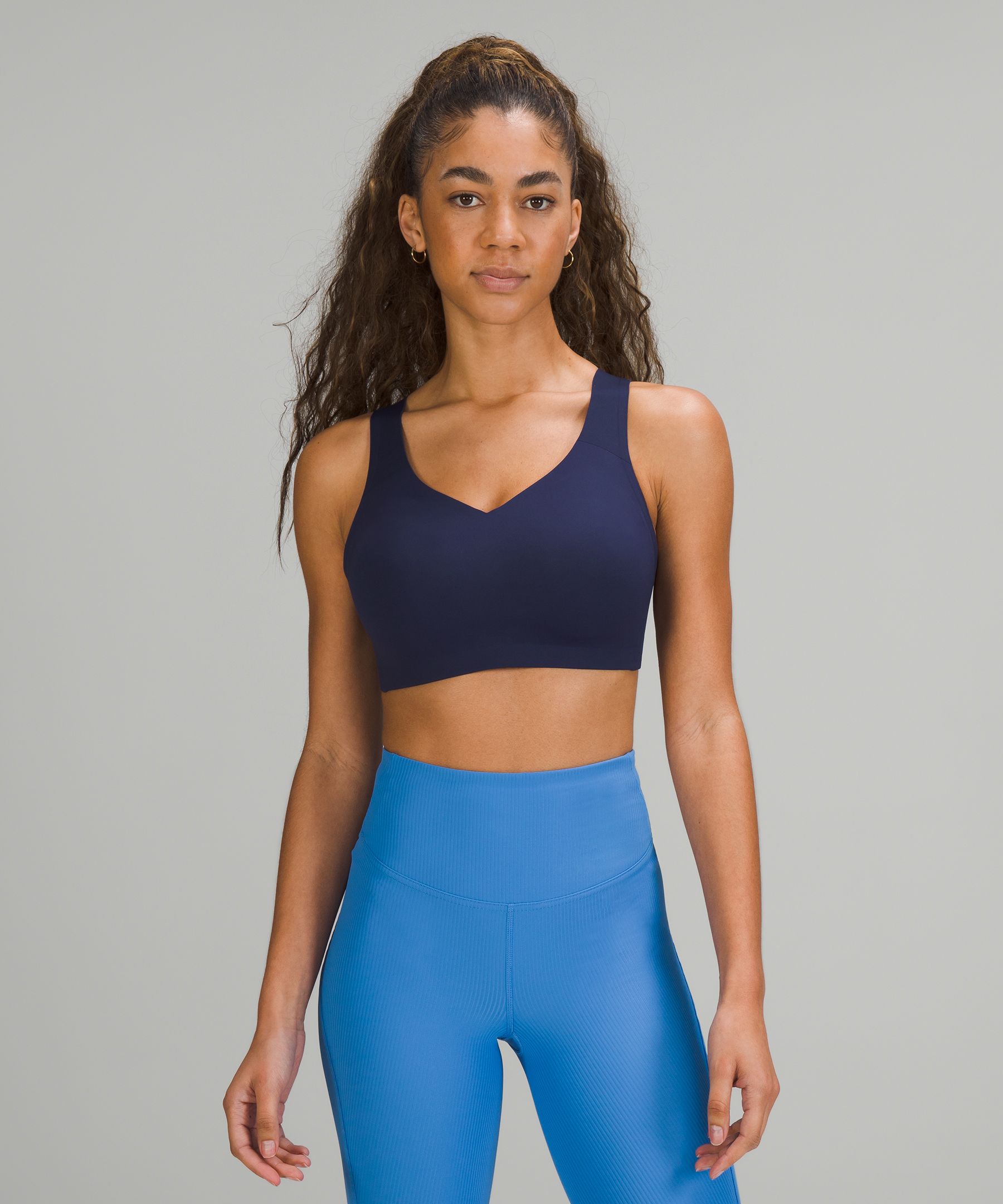 Lululemon Sports Bh Dame Kongeblå | 03189-MQVZ