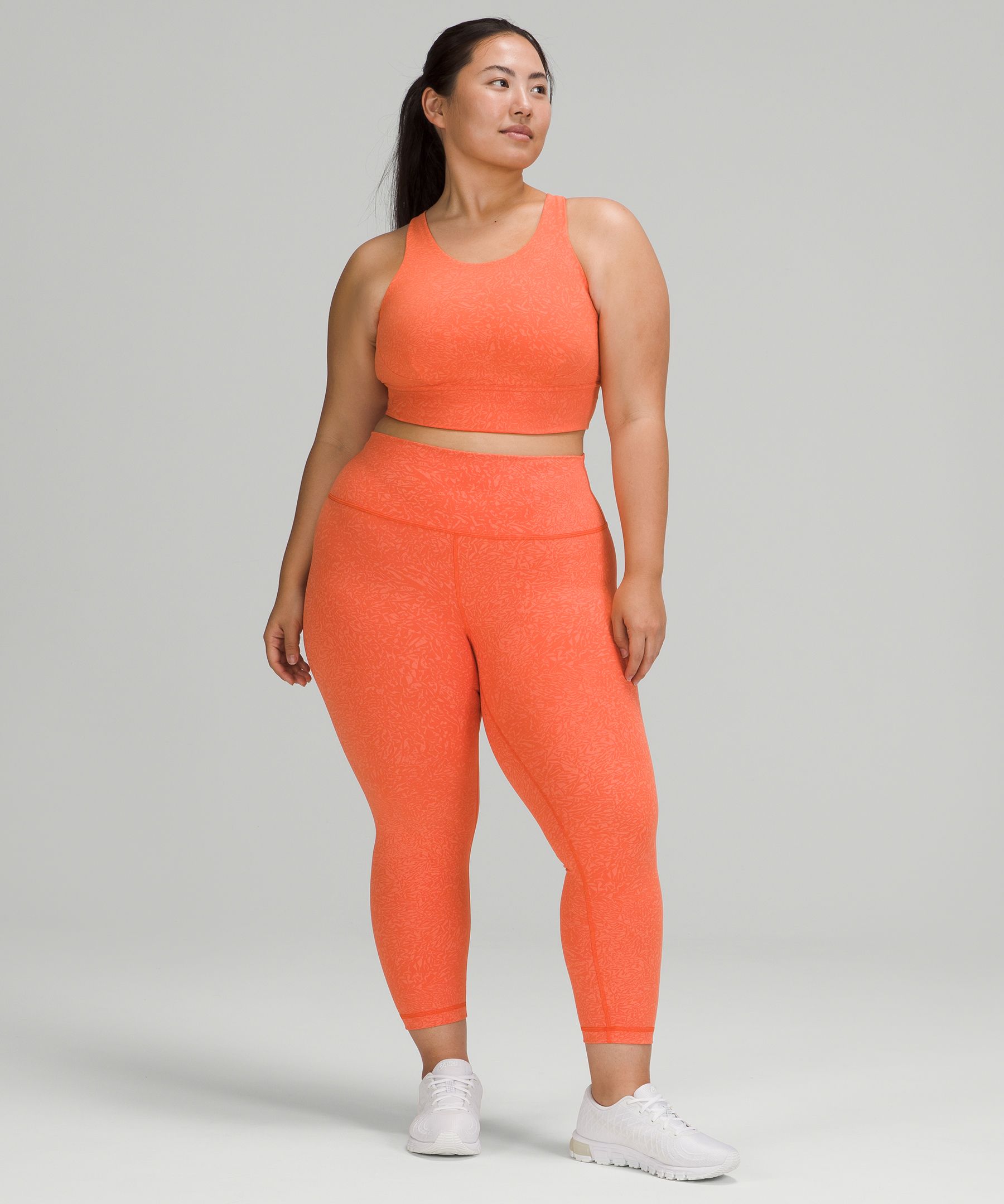 Lululemon Sports Bh Dame Korall | 59371-MJQT