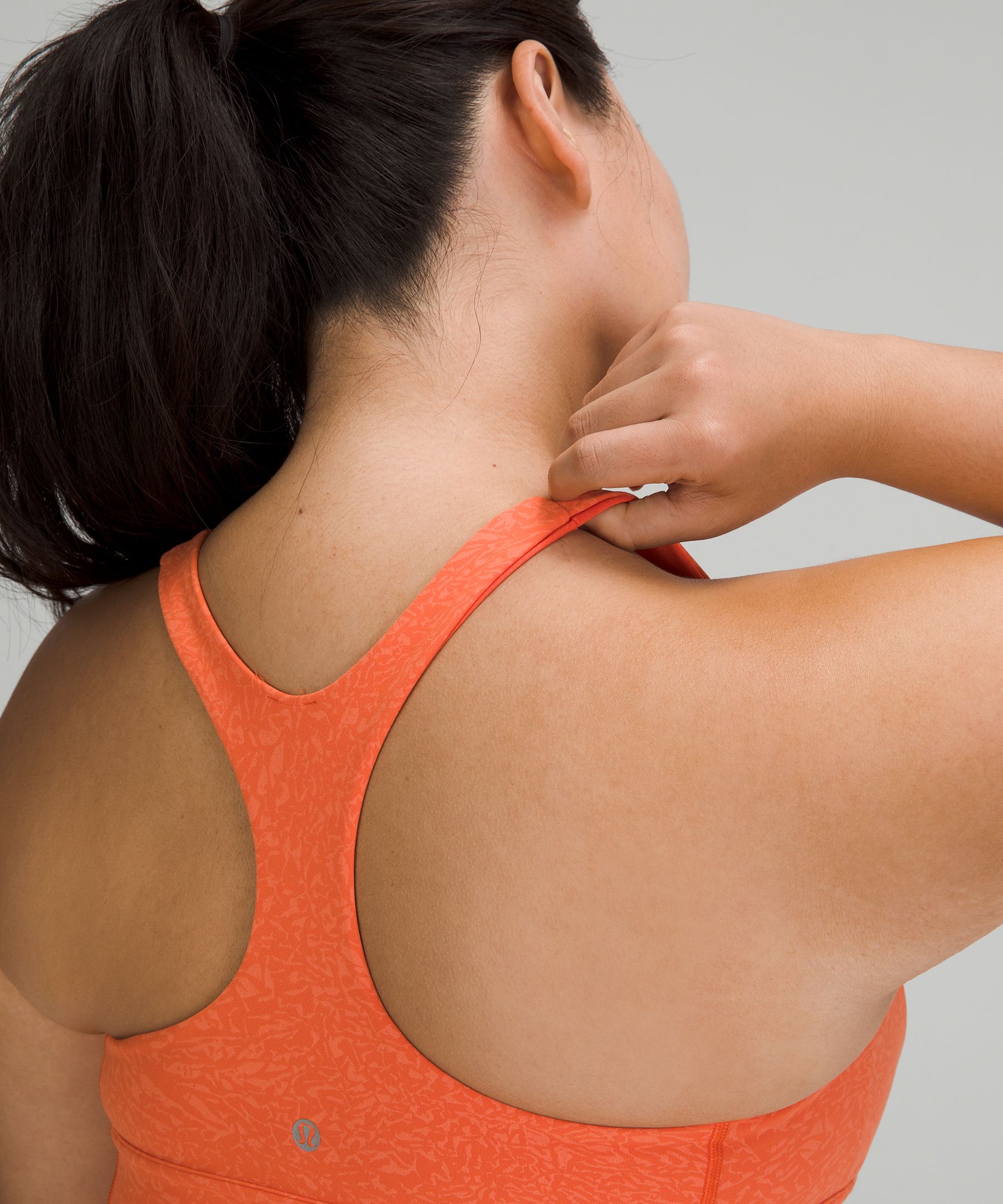 Lululemon Sports Bh Dame Korall | 59371-MJQT