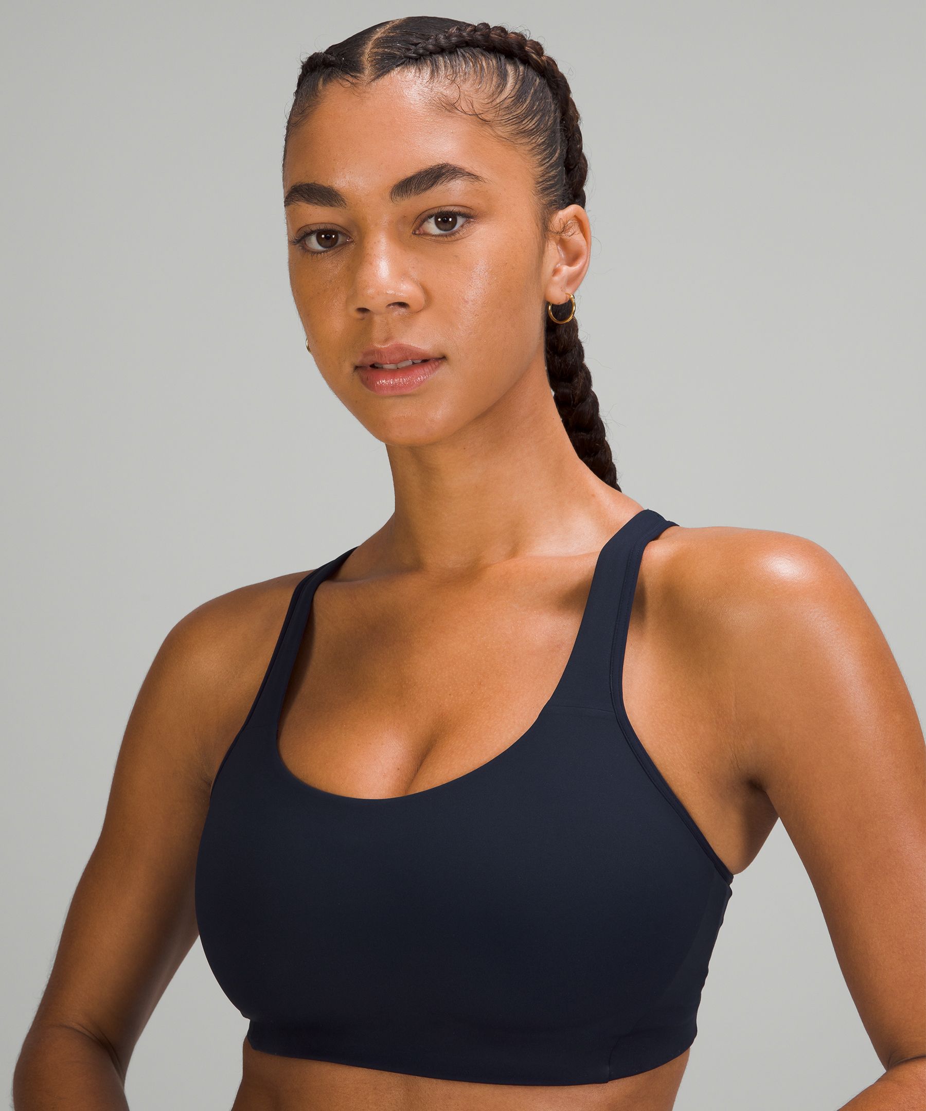 Lululemon Sports Bh Dame Marineblå | 18263-NGOV