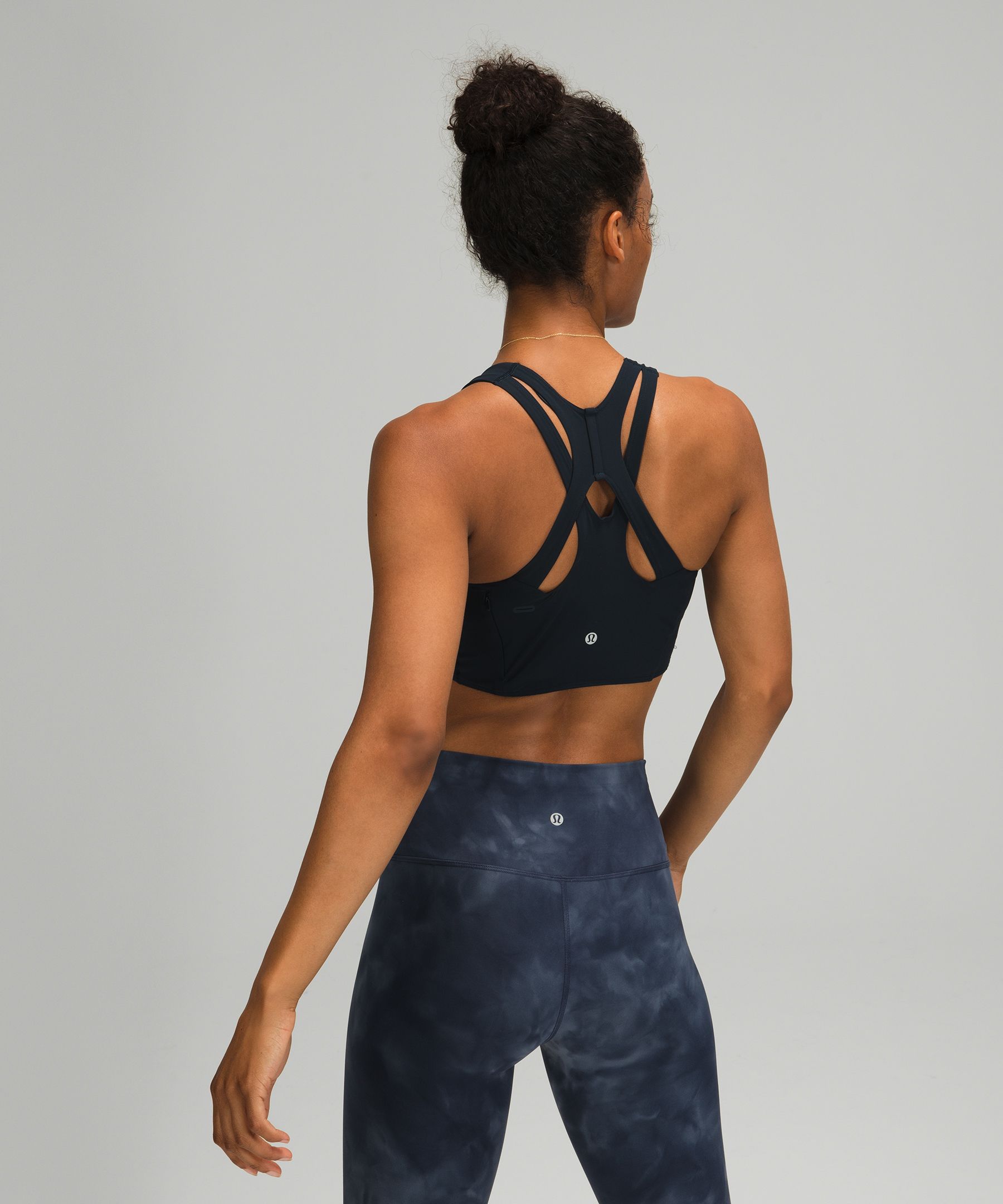 Lululemon Sports Bh Dame Marineblå | 34287-PHWZ