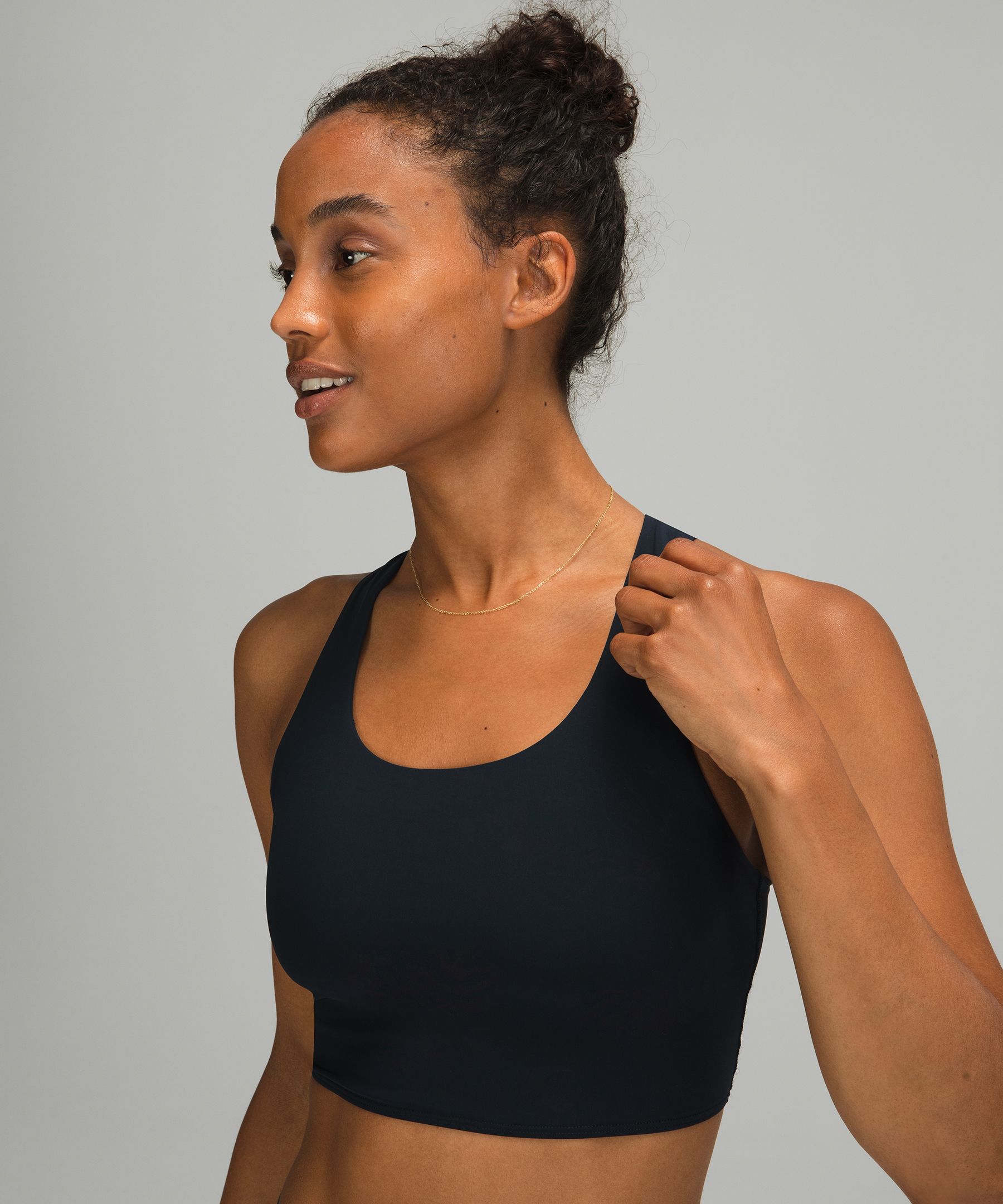 Lululemon Sports Bh Dame Marineblå | 34287-PHWZ