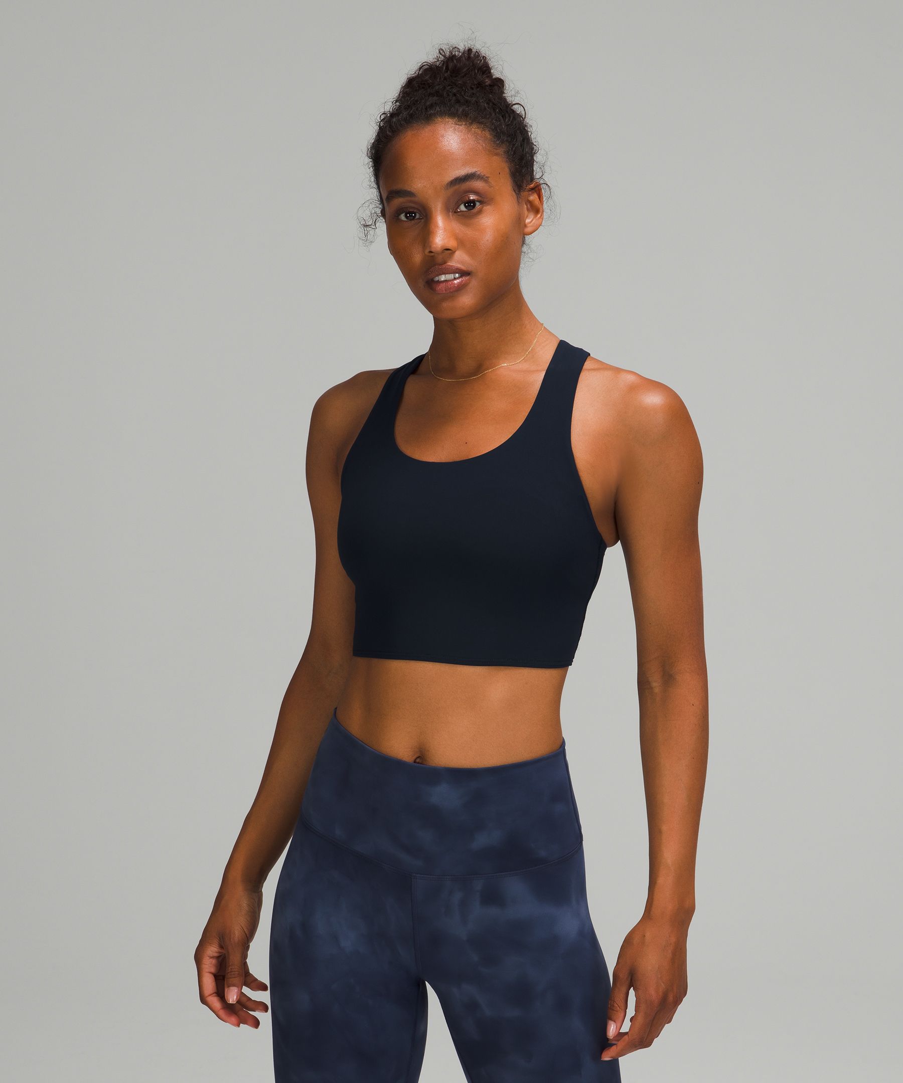 Lululemon Sports Bh Dame Marineblå | 34287-PHWZ