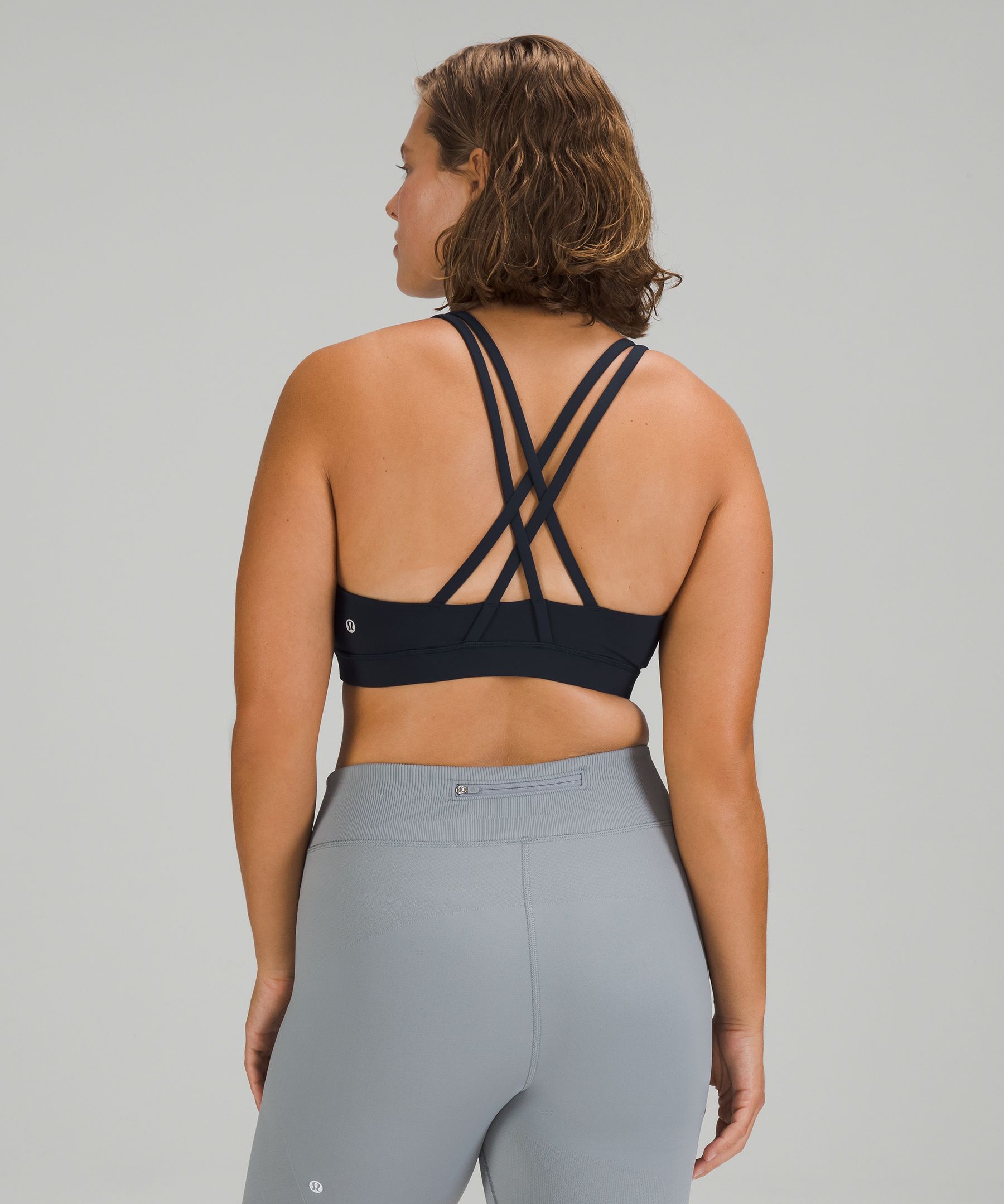 Lululemon Sports Bh Dame Marineblå | 52791-MIBO