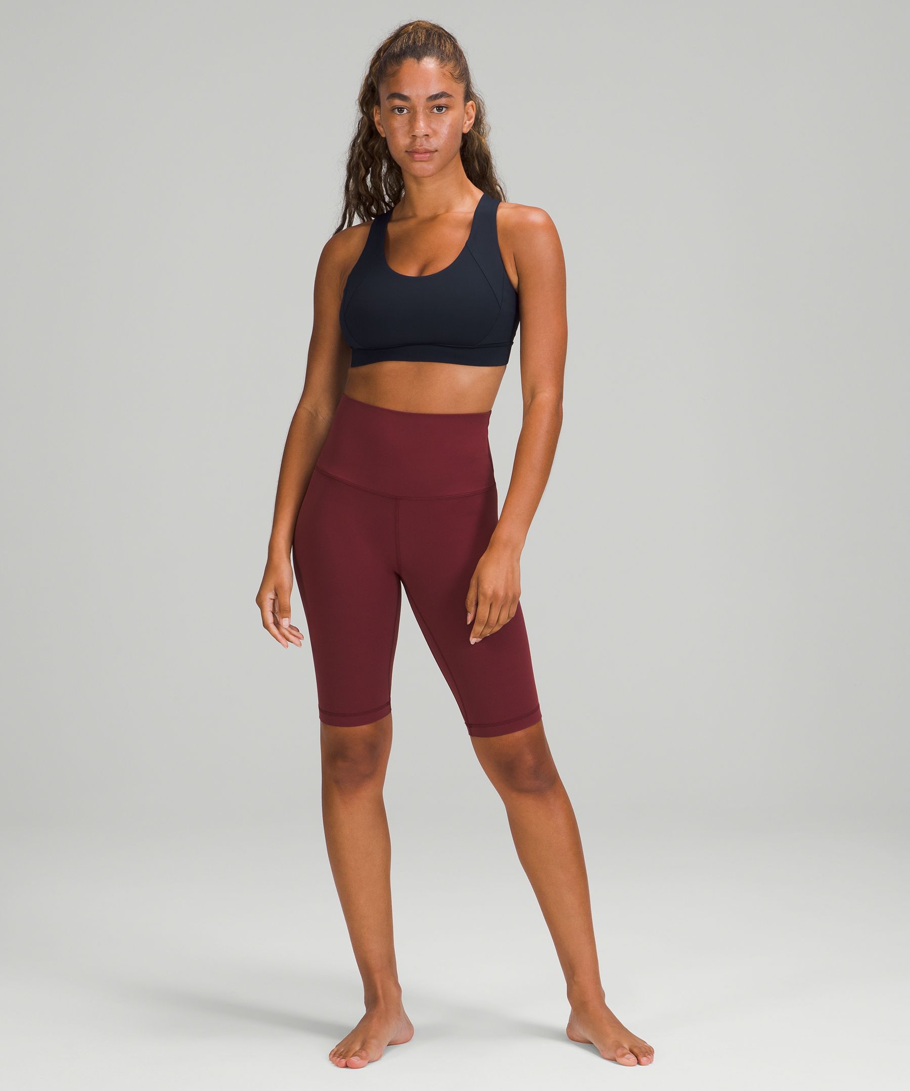Lululemon Sports Bh Dame Marineblå | 92183-FWJE