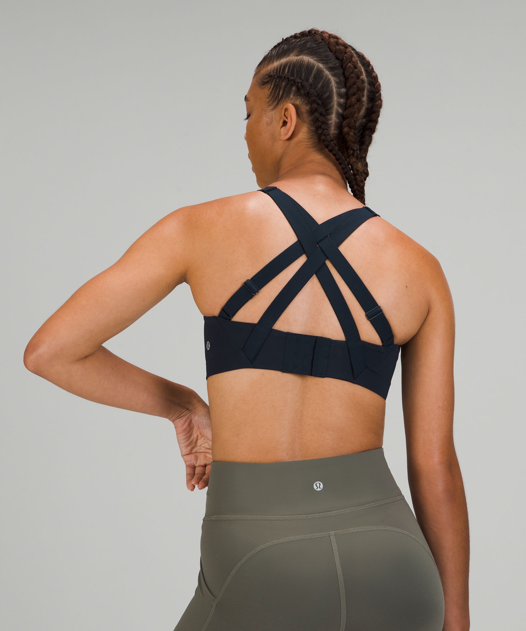 Lululemon Sports Bh Dame Marineblå | 92601-EQLK