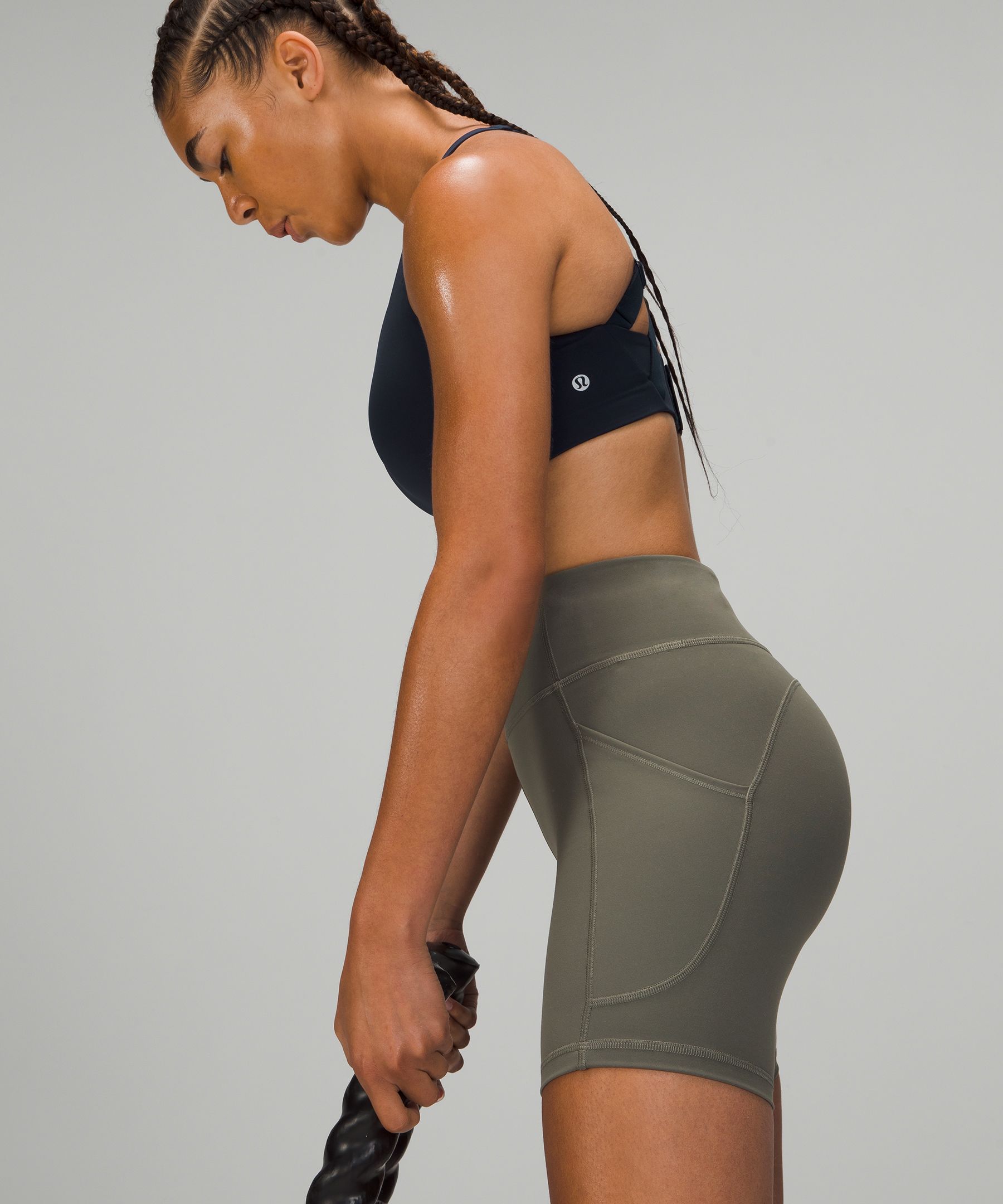 Lululemon Sports Bh Dame Marineblå | 92601-EQLK