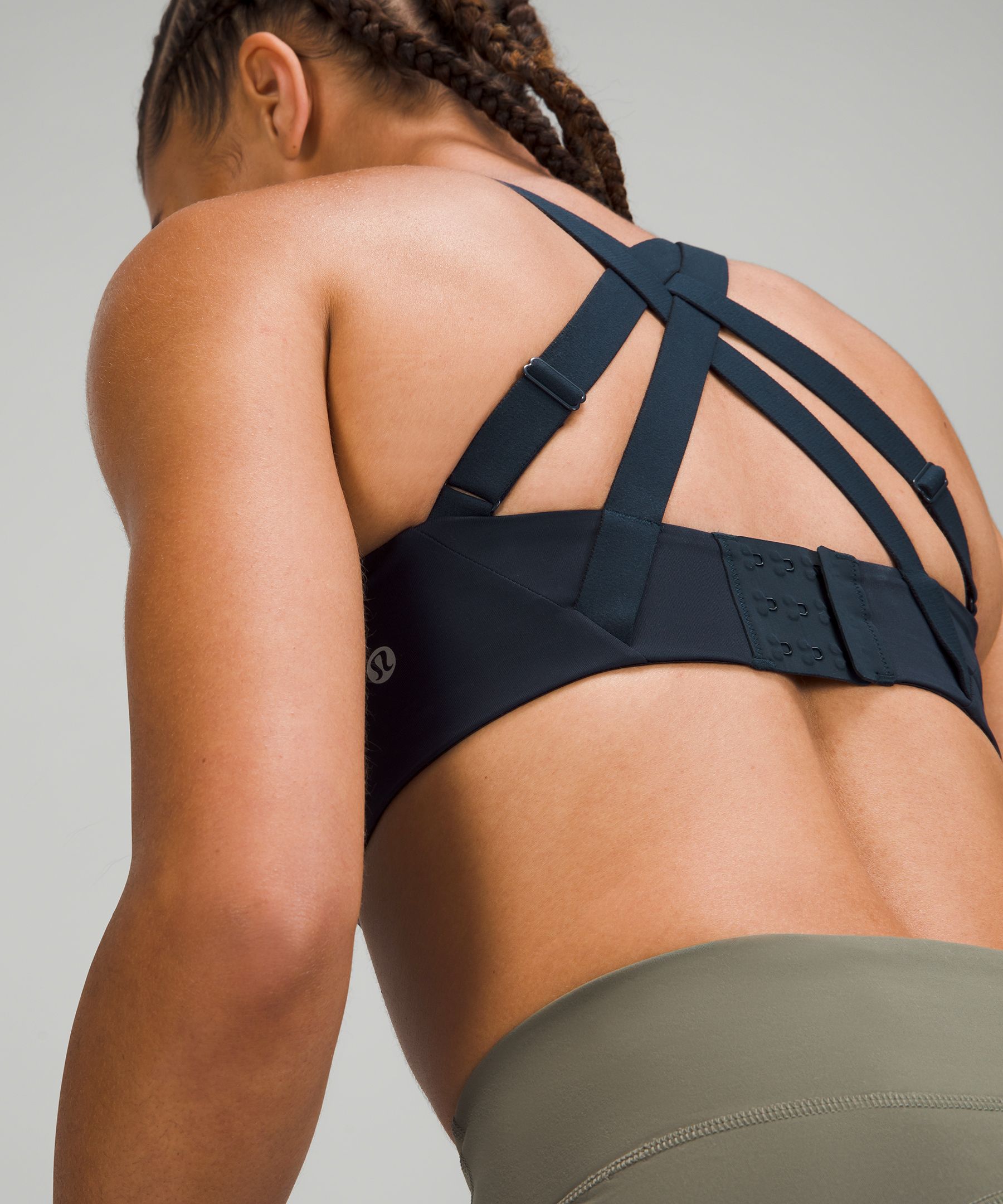 Lululemon Sports Bh Dame Marineblå | 92601-EQLK