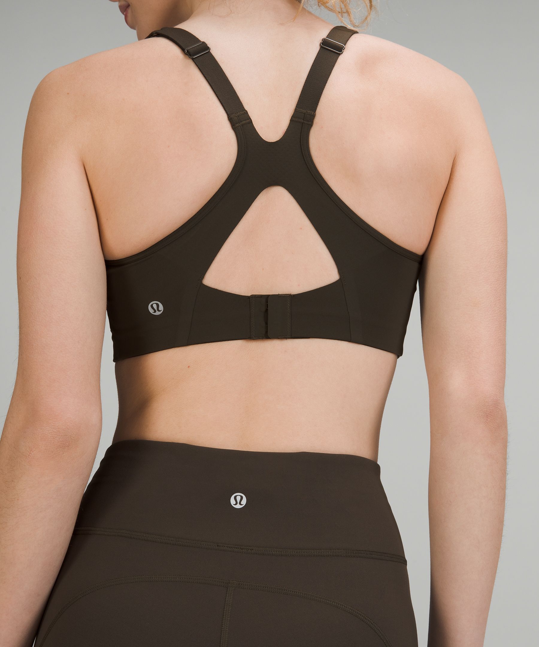 Lululemon Sports Bh Dame Mørke Olivengrønne | 03672-YWEC