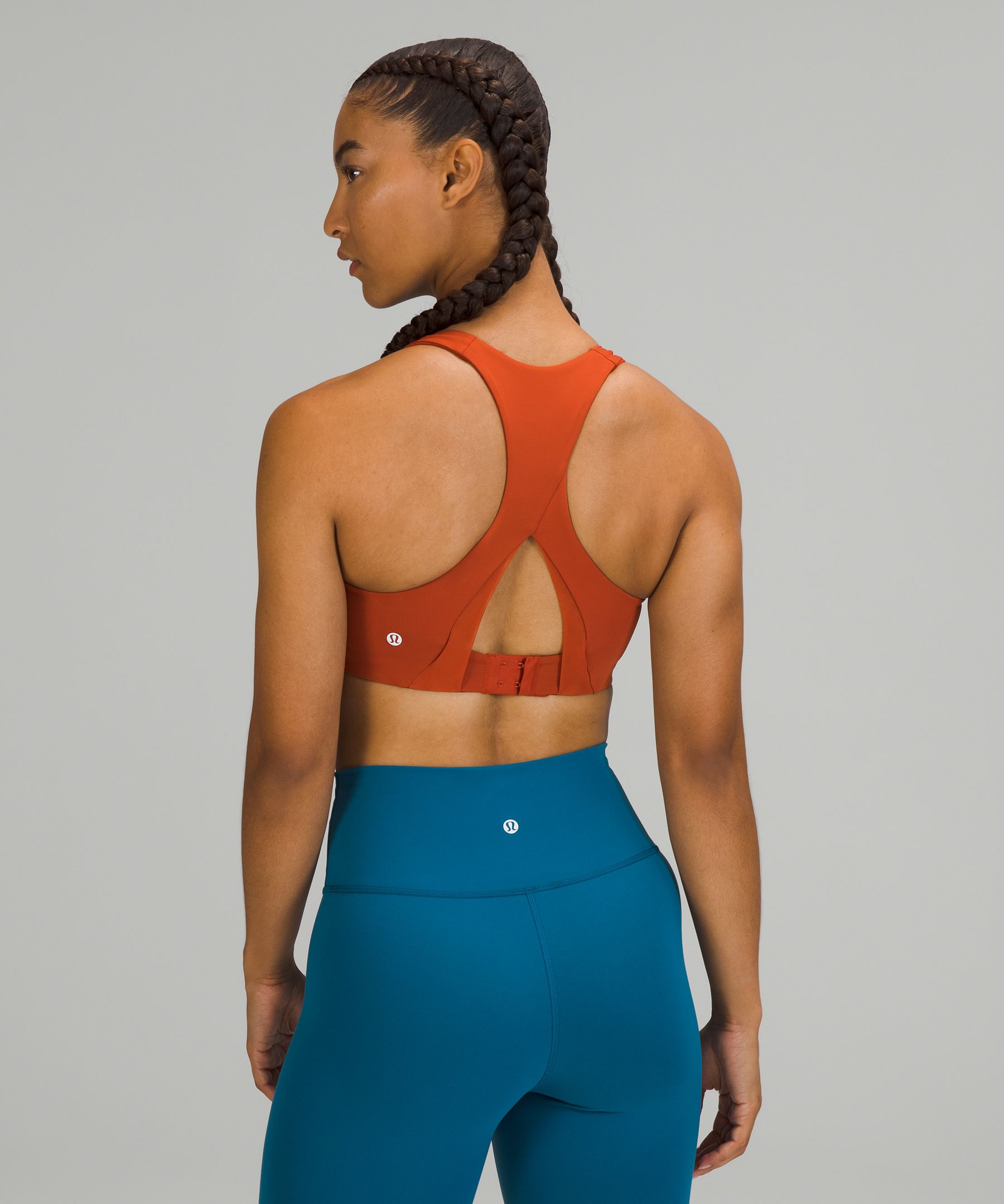 Lululemon Sports Bh Dame Mørke Rød | 31407-XAKL
