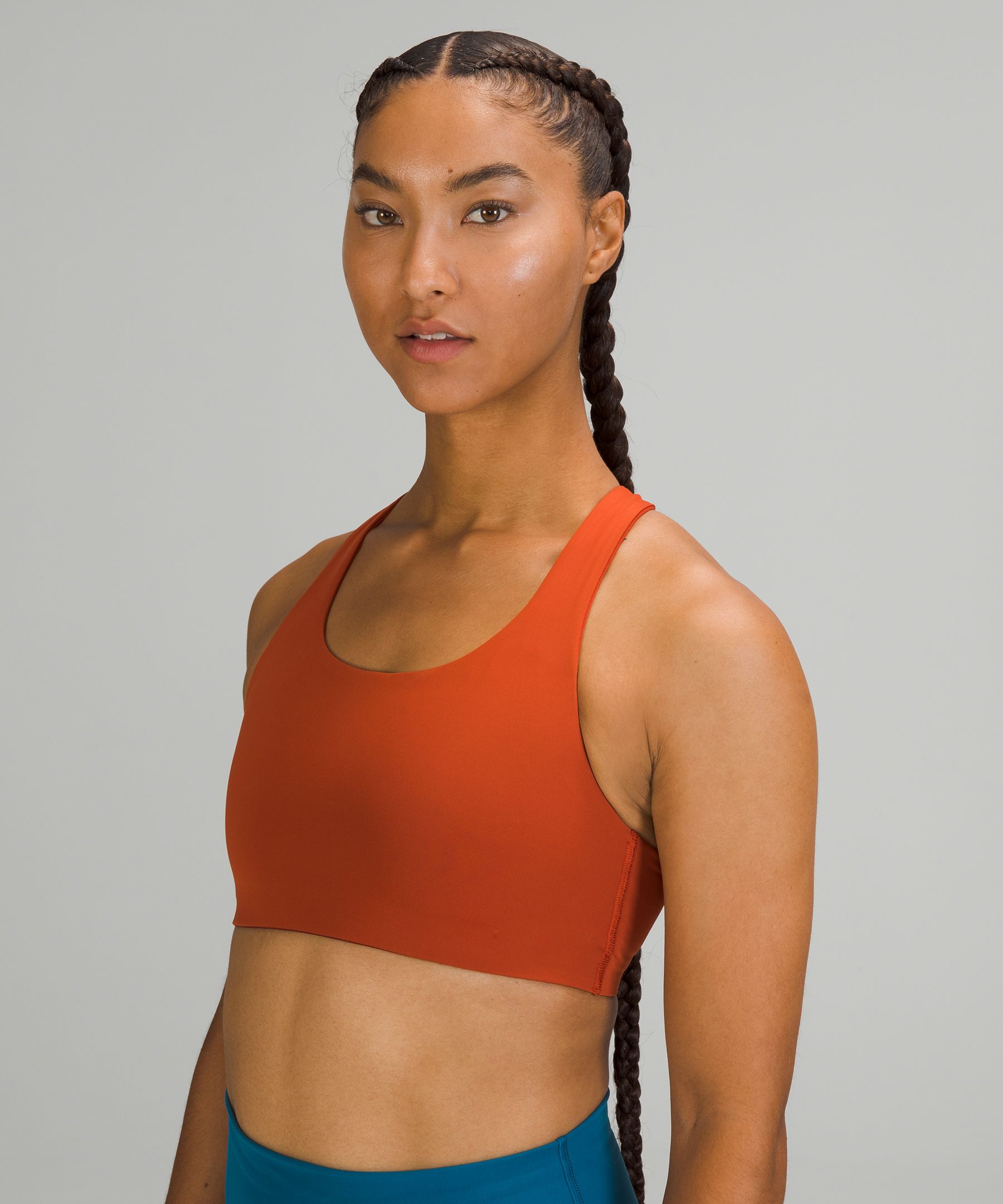 Lululemon Sports Bh Dame Mørke Rød | 31407-XAKL