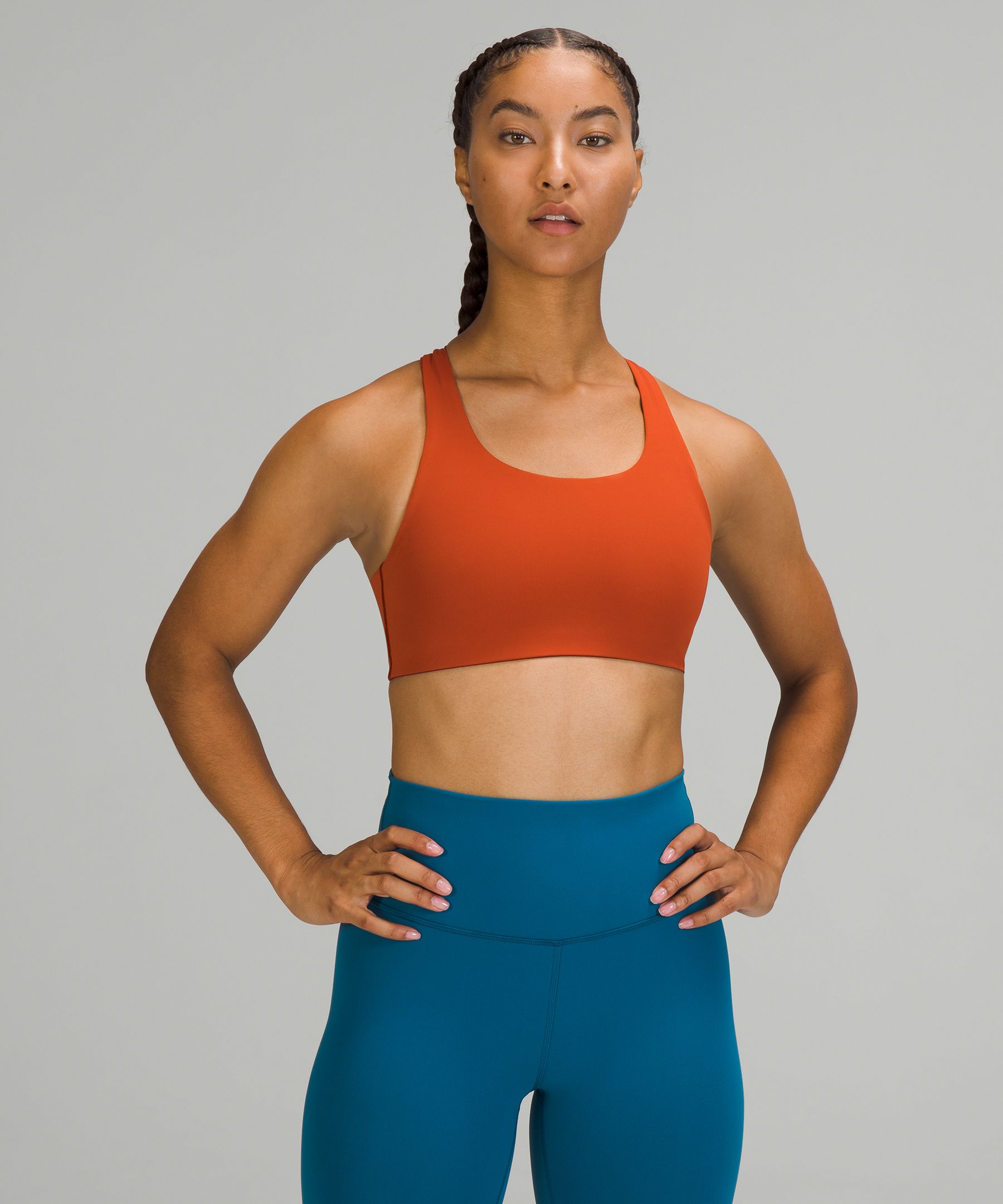 Lululemon Sports Bh Dame Mørke Rød | 31407-XAKL