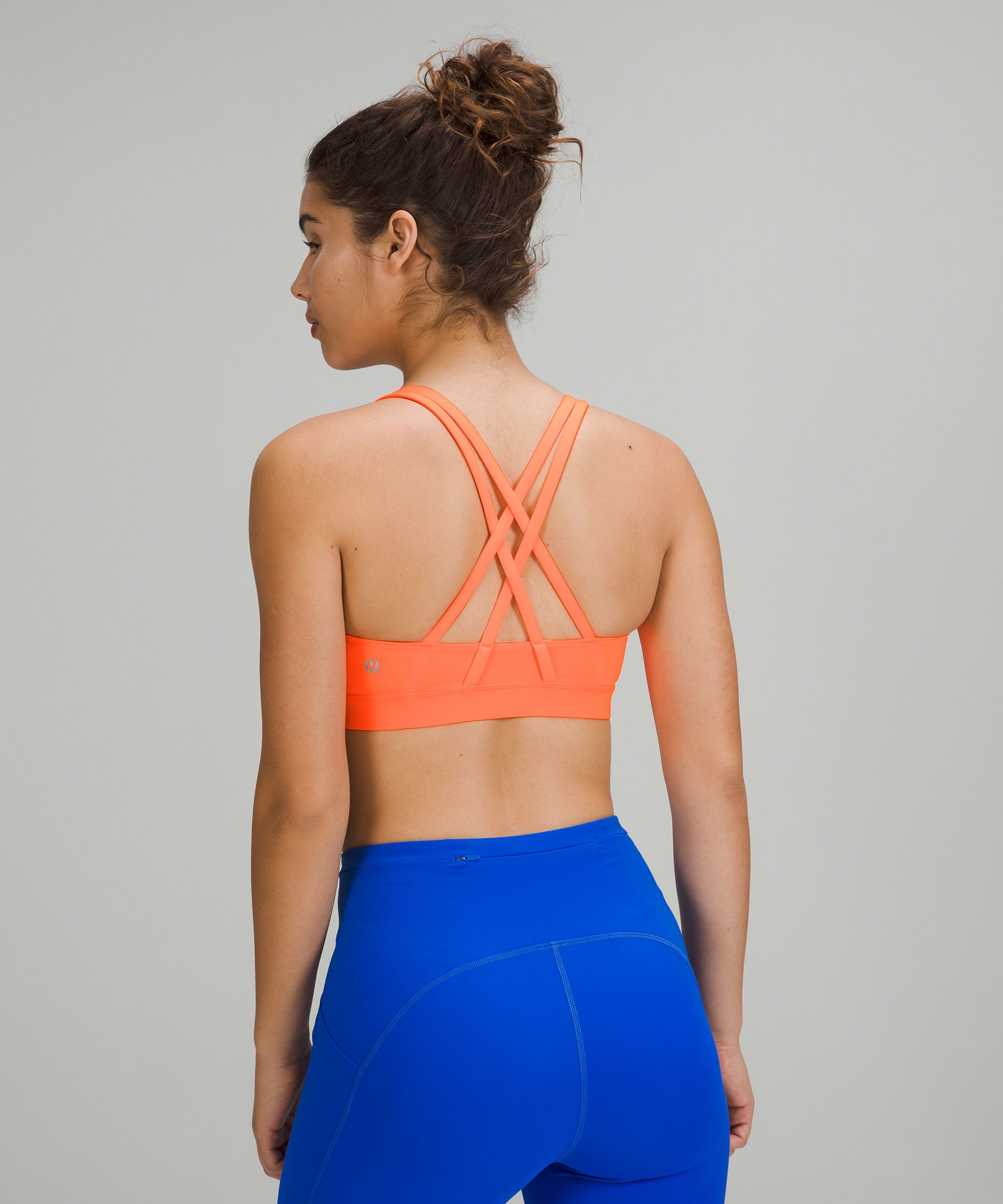 Lululemon Sports Bh Dame Oransje | 06312-FQZR