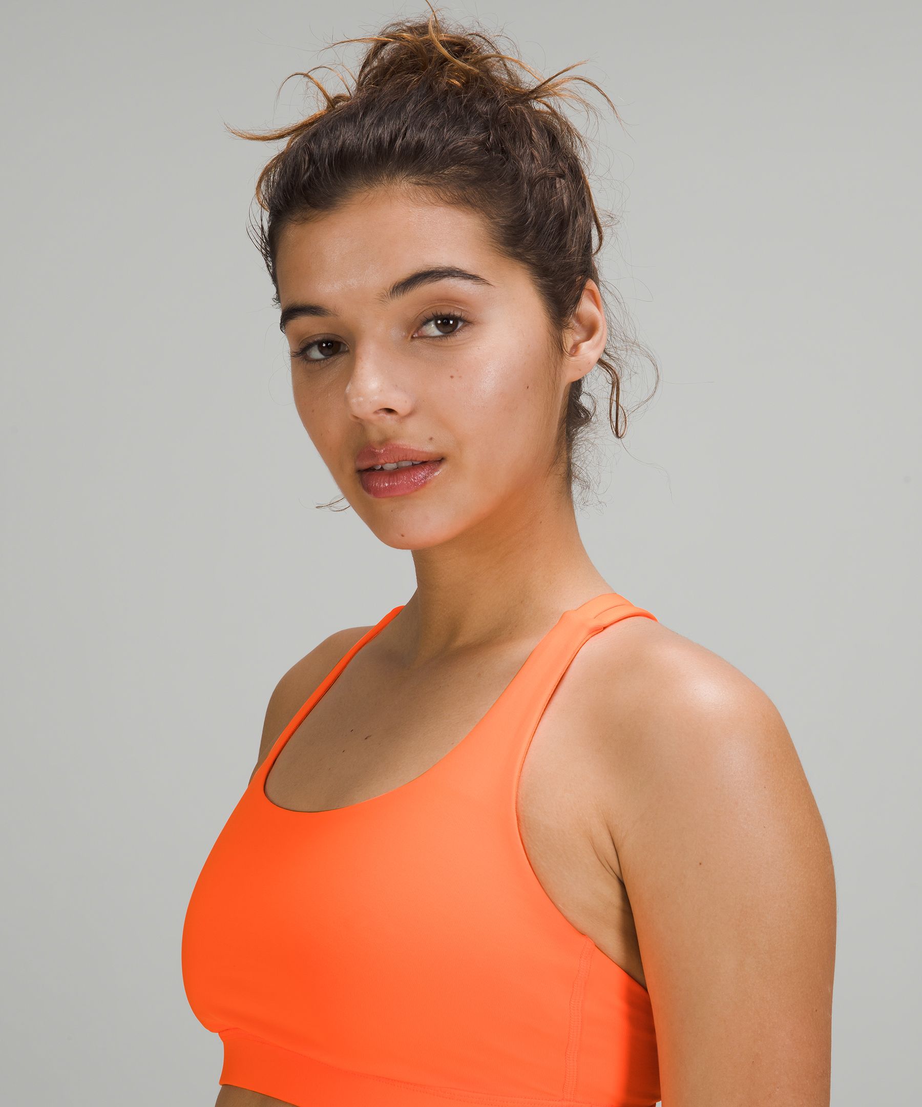 Lululemon Sports Bh Dame Oransje | 06312-FQZR