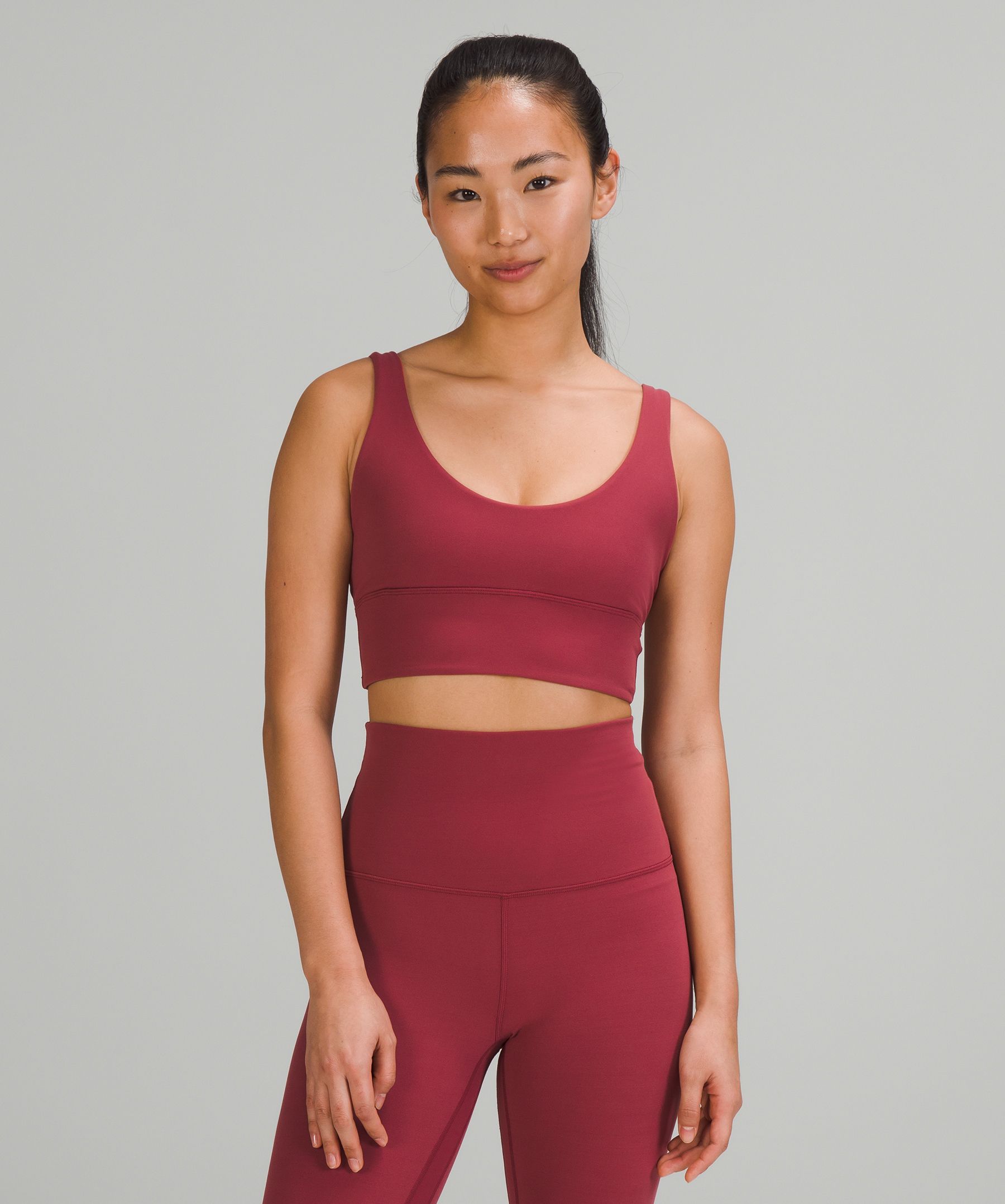 Lululemon Sports Bh Dame Oransje | 31248-KUYV