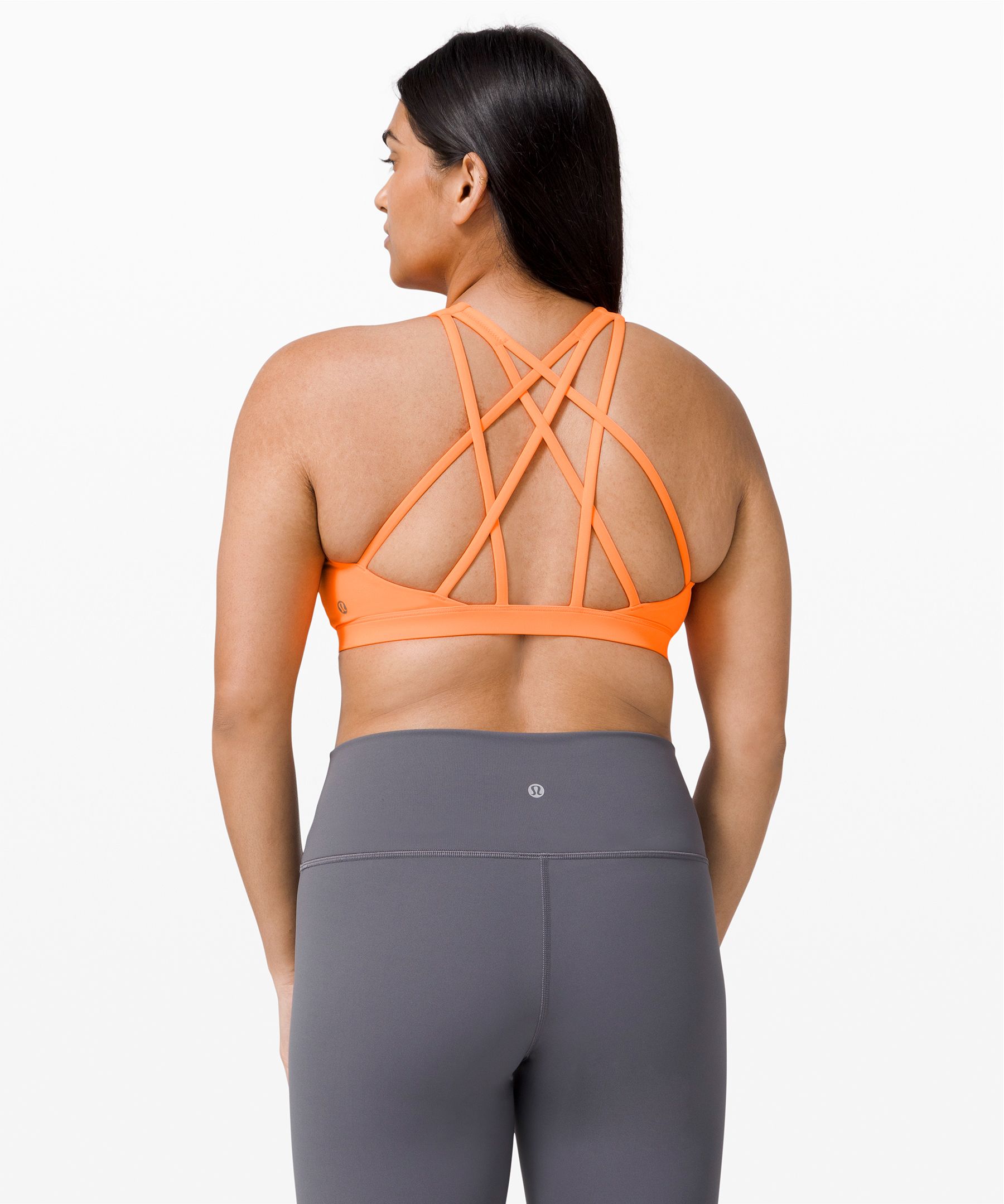 Lululemon Sports Bh Dame Oransje | 62143-NAWE