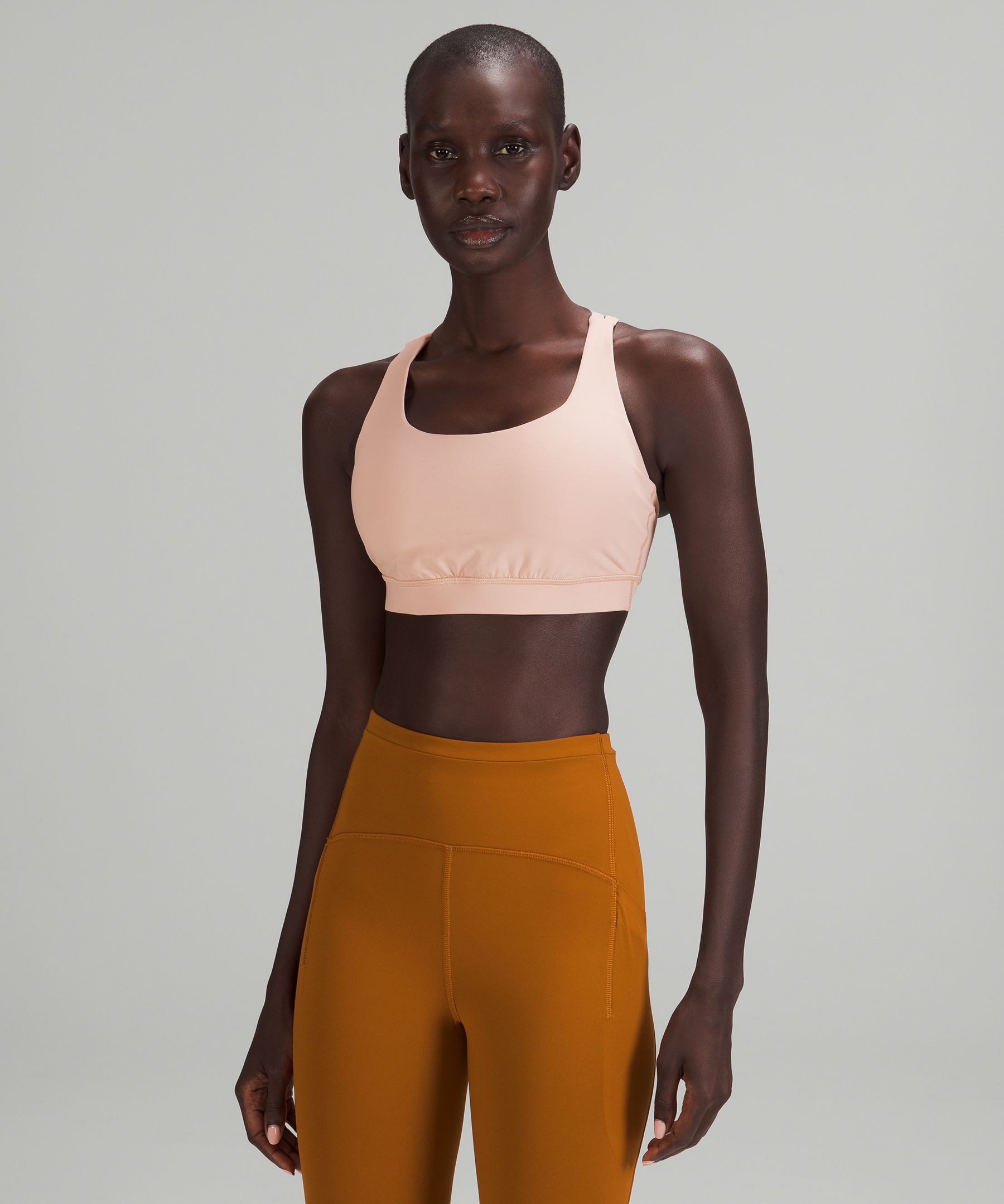 Lululemon Sports Bh Dame Rosa | 03218-BCPF