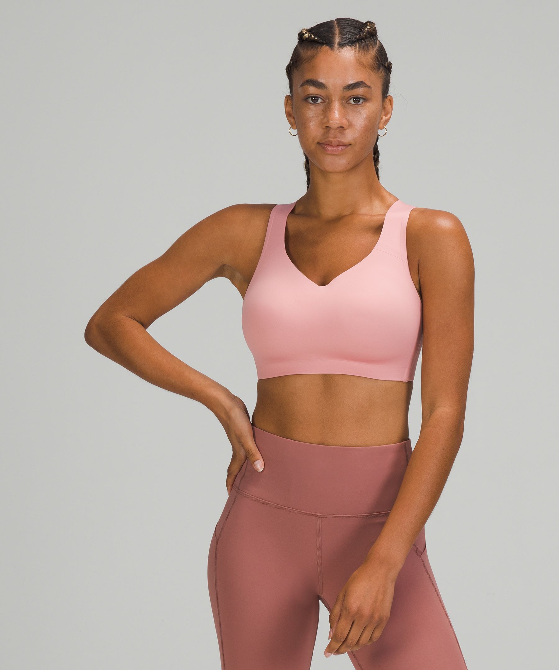 Lululemon Sports Bh Dame Rosa | 09346-FKTL