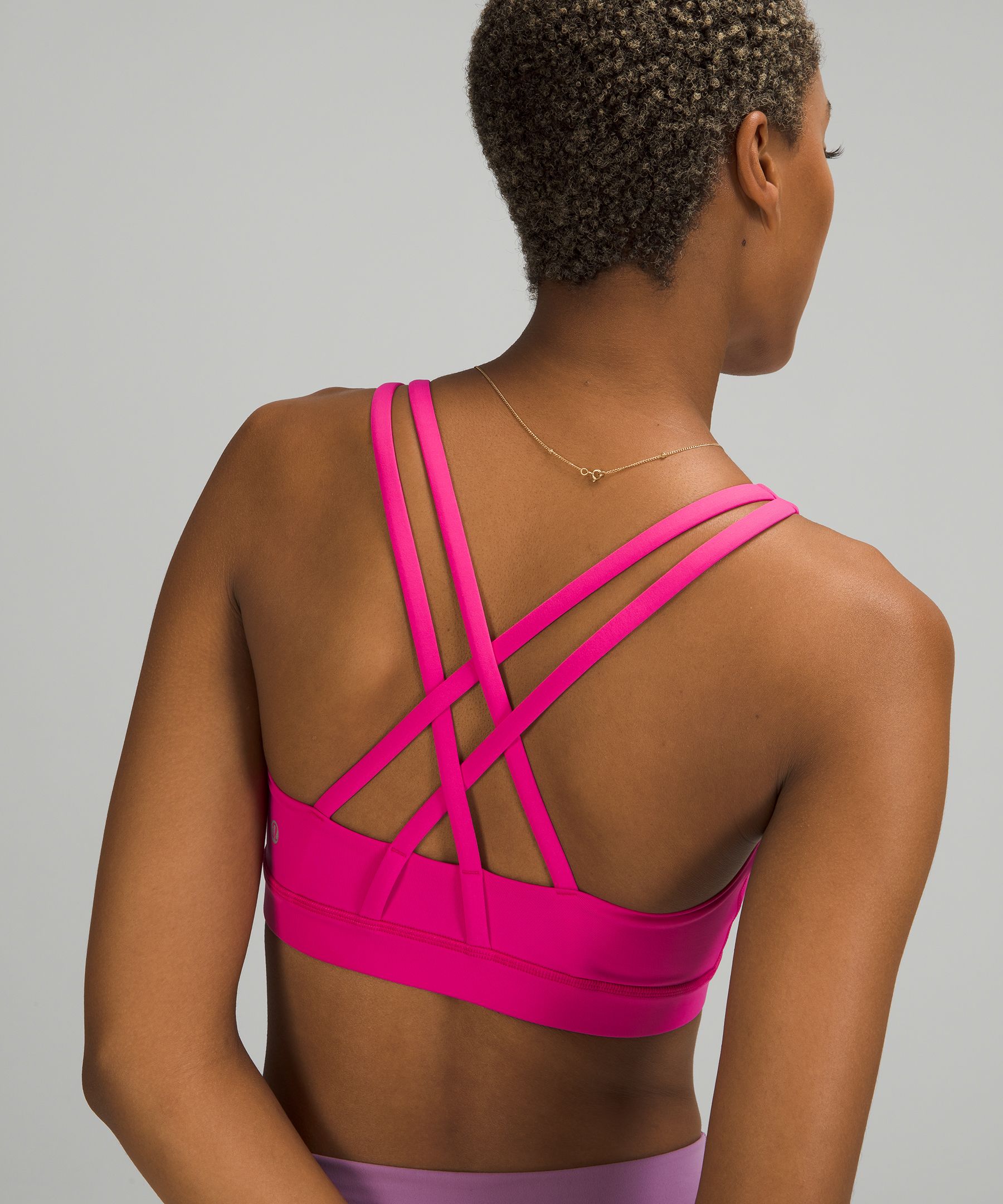 Lululemon Sports Bh Dame Rosa | 45978-TLOQ