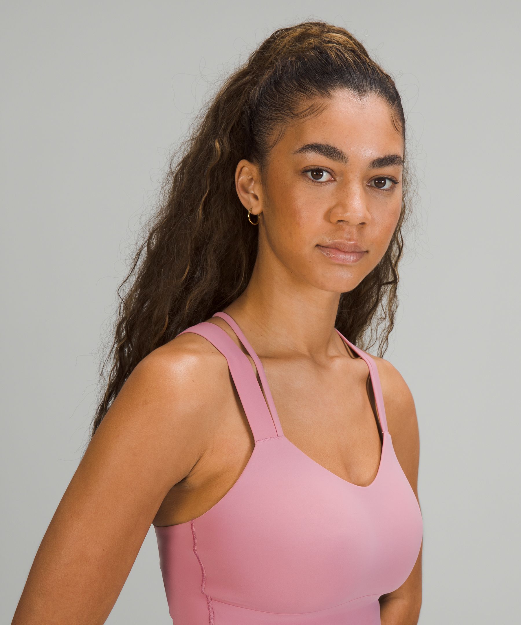 Lululemon Sports Bh Dame Rosa | 49538-AIGY