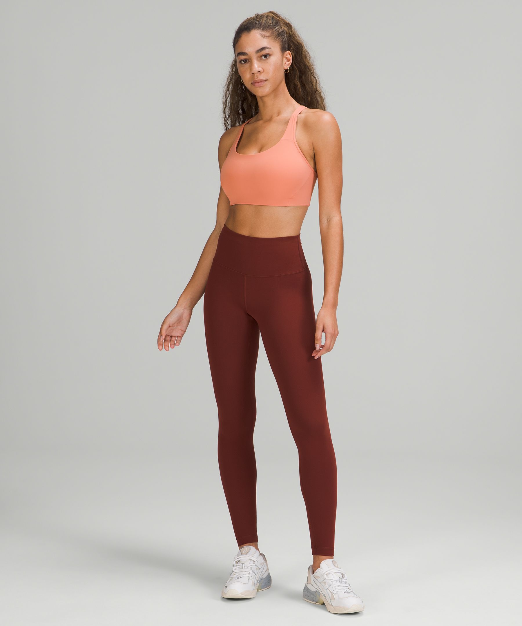 Lululemon Sports Bh Dame Rosa | 59473-YMOU