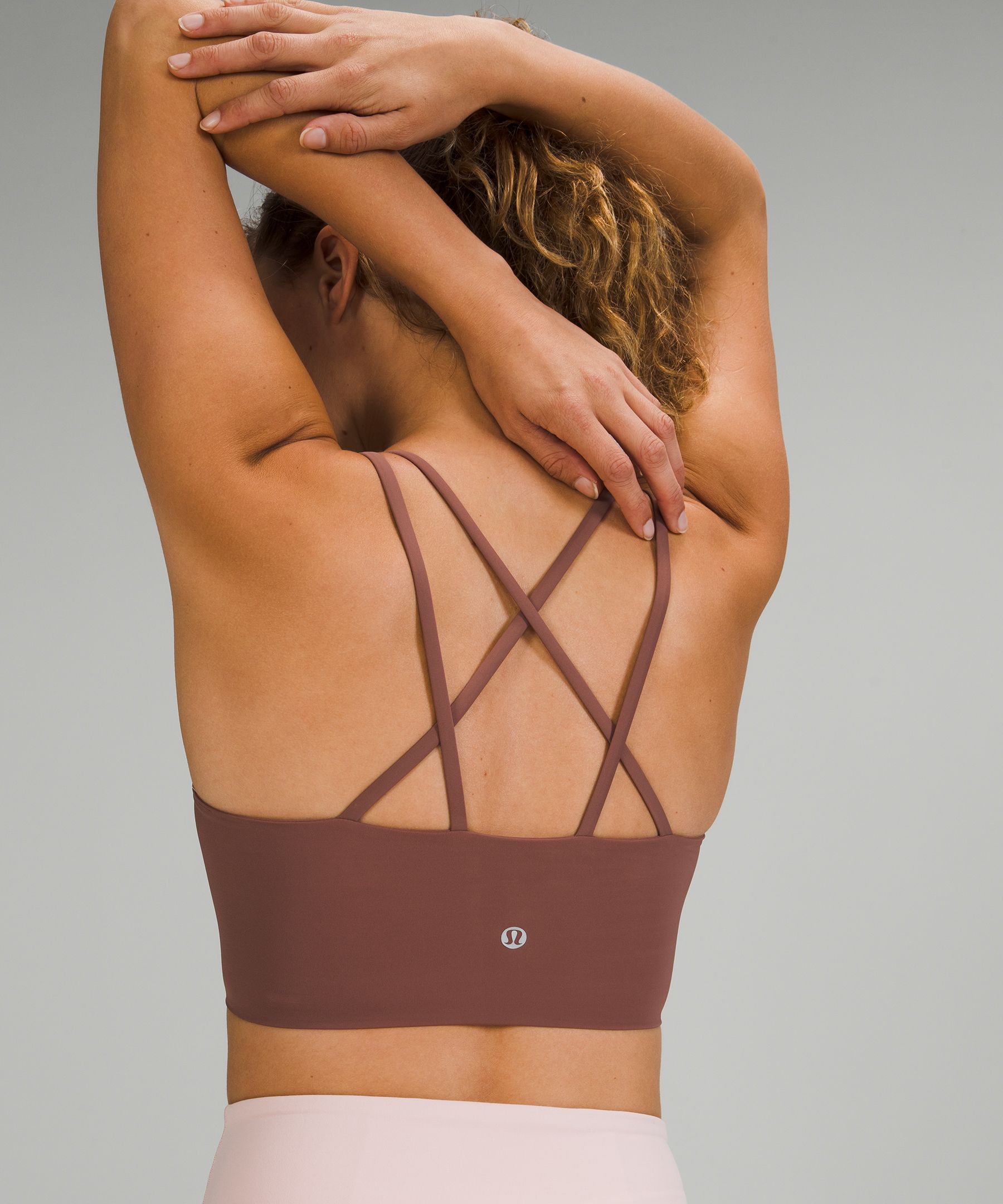 Lululemon Sports Bh Dame Rosa | 73914-QPDX