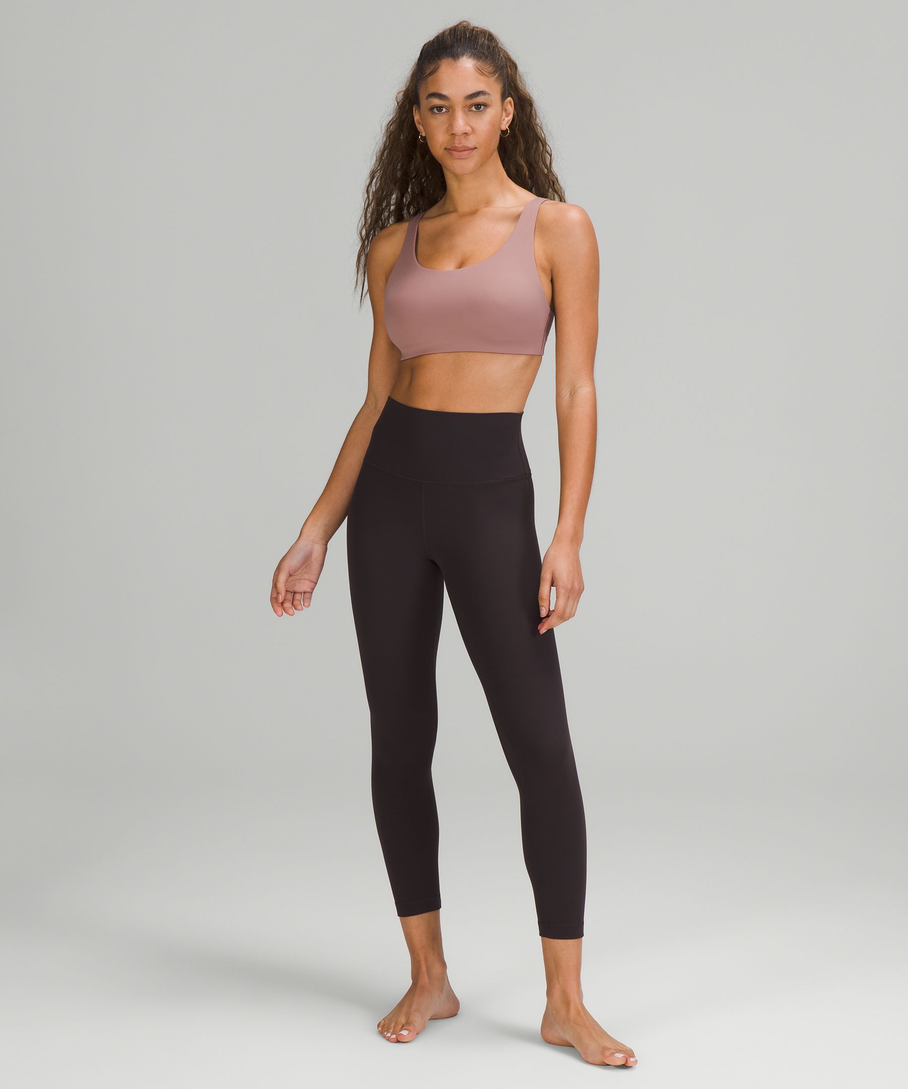 Lululemon Sports Bh Dame Rosa | 78195-QMAI