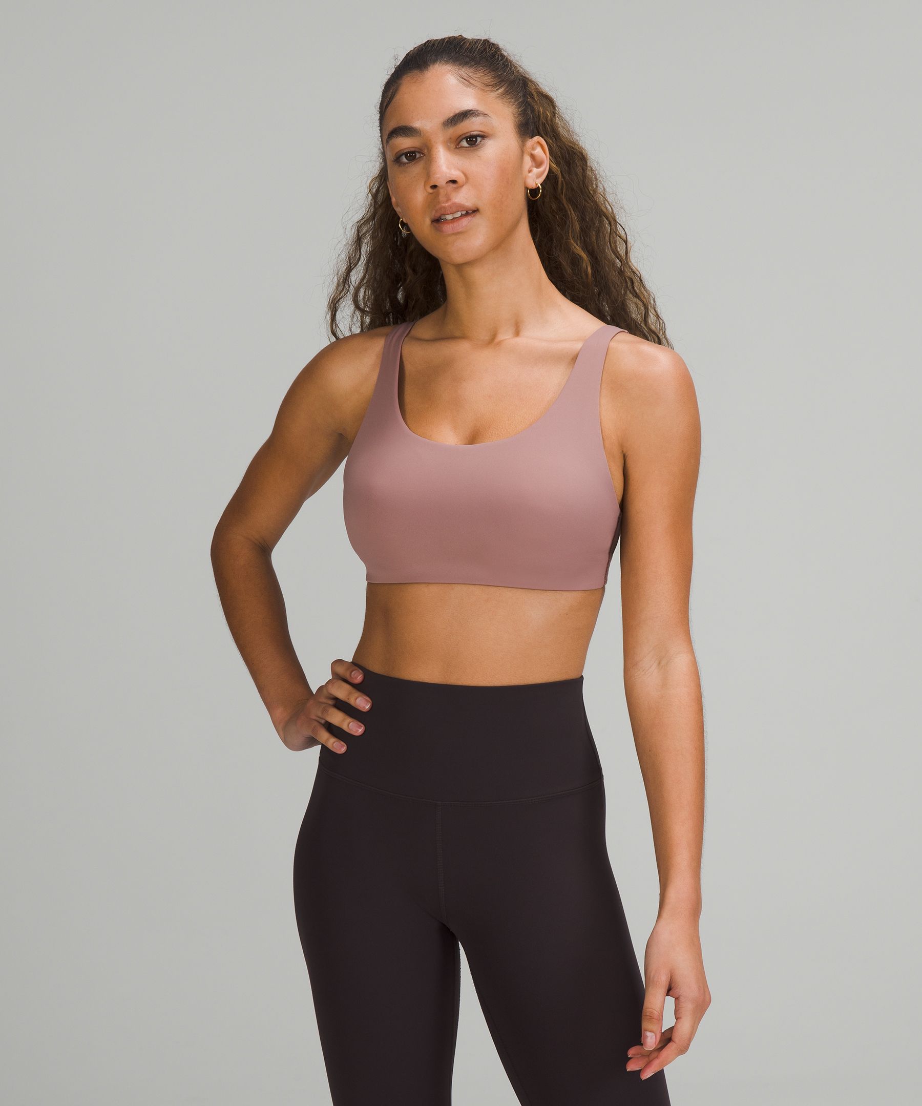 Lululemon Sports Bh Dame Rosa | 78195-QMAI
