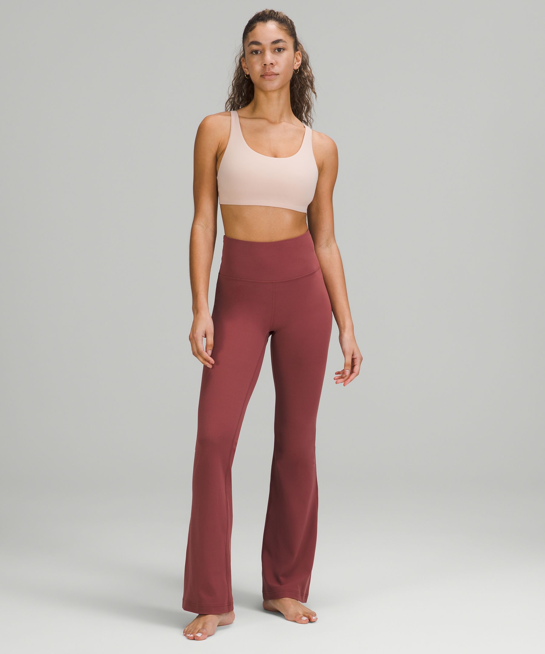 Lululemon Sports Bh Dame Rosa | 93517-MCXO