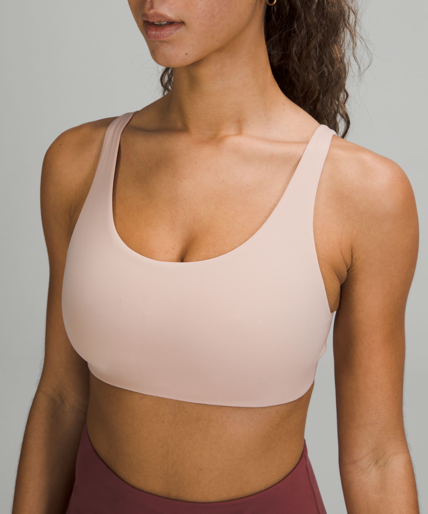 Lululemon Sports Bh Dame Rosa | 93517-MCXO