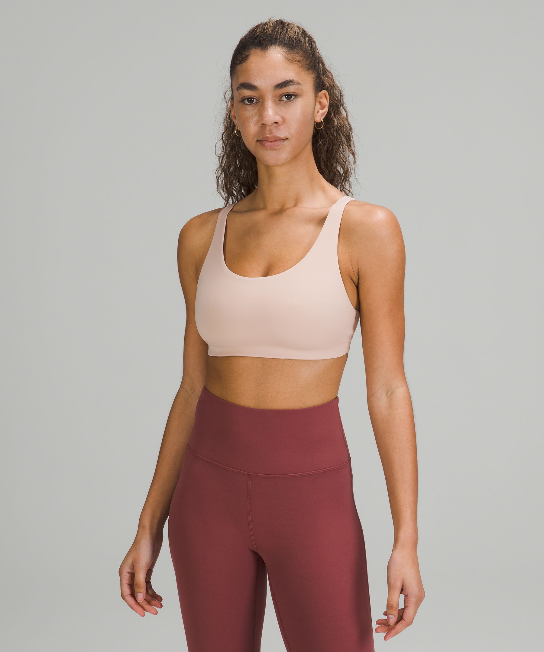 Lululemon Sports Bh Dame Rosa | 93517-MCXO