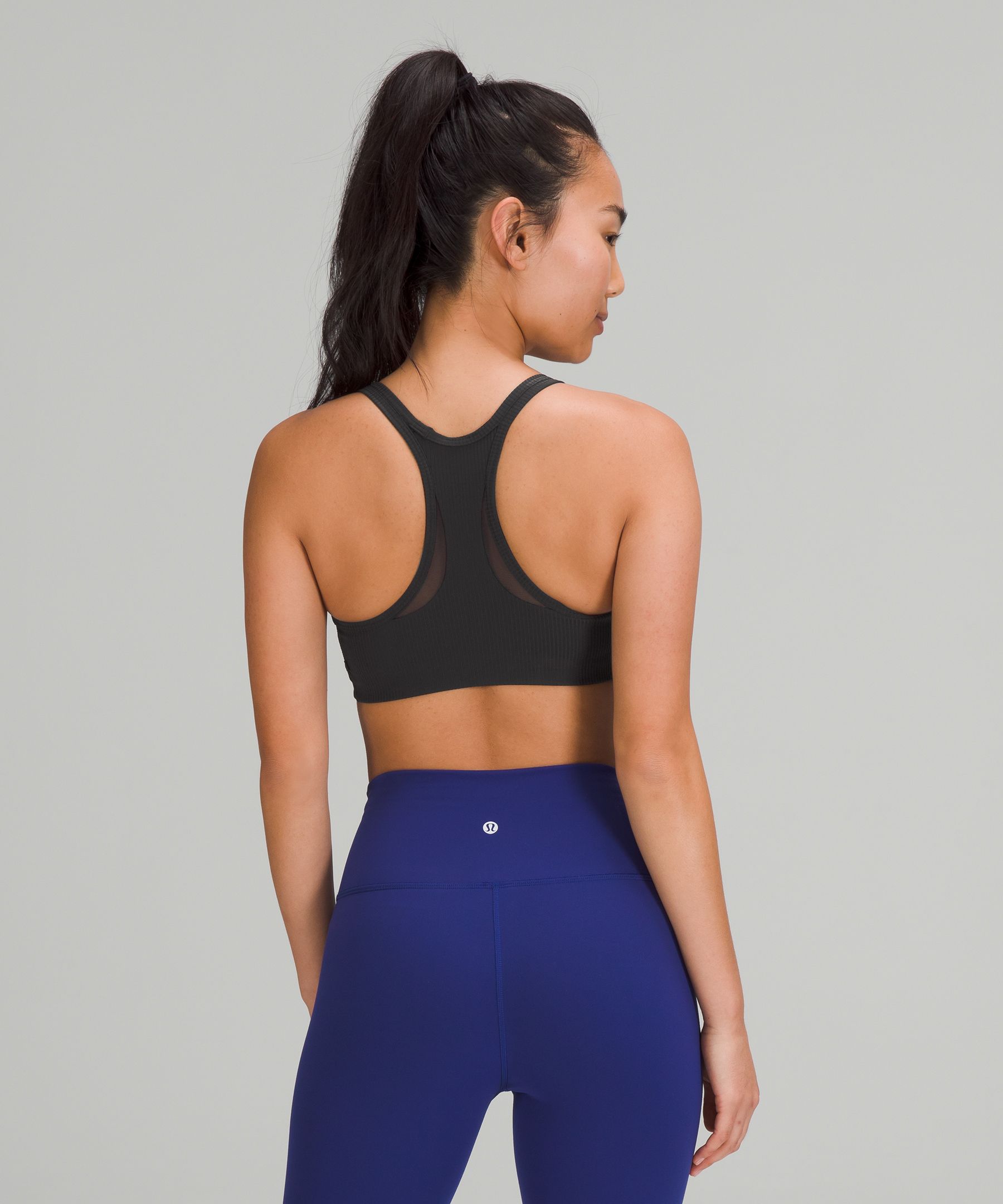 Lululemon Sports Bh Dame Svarte | 02619-KMUH