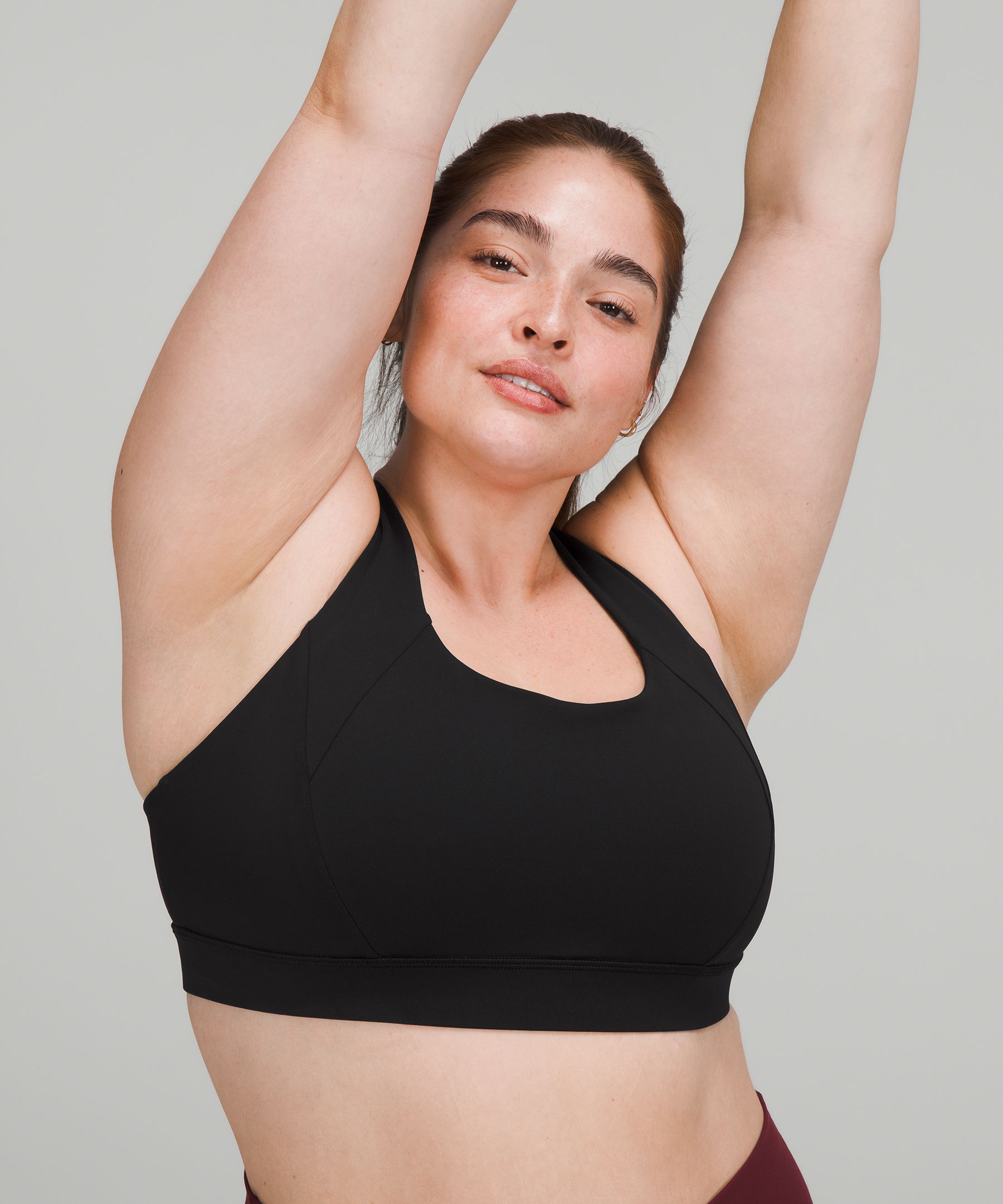 Lululemon Sports Bh Dame Svarte | 10954-AOEK