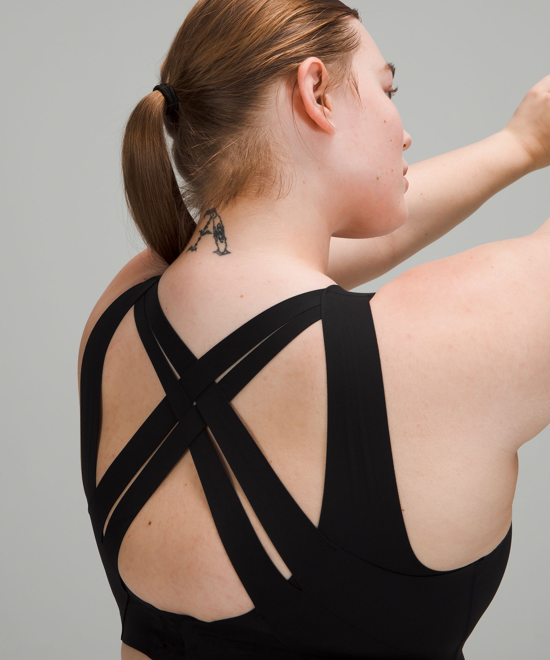 Lululemon Sports Bh Dame Svarte | 28657-RZMY