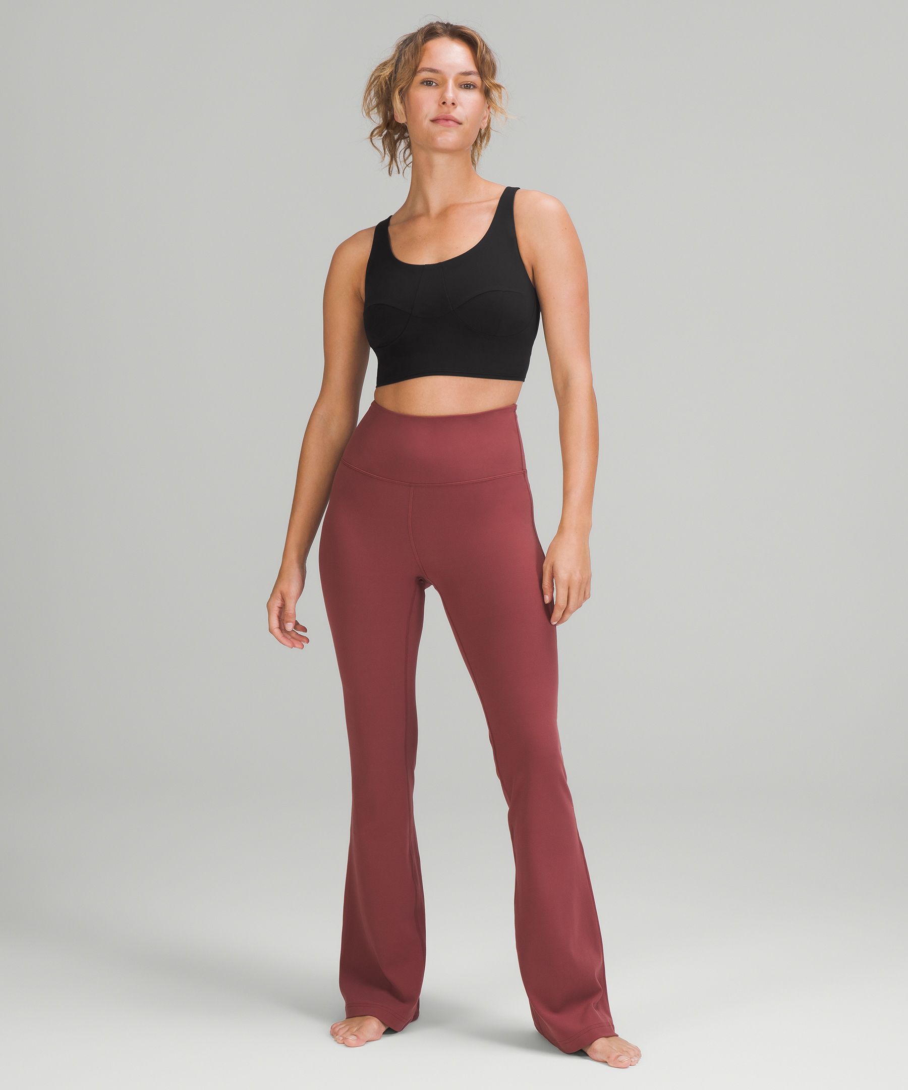 Lululemon Sports Bh Dame Svarte | 31624-DBGV